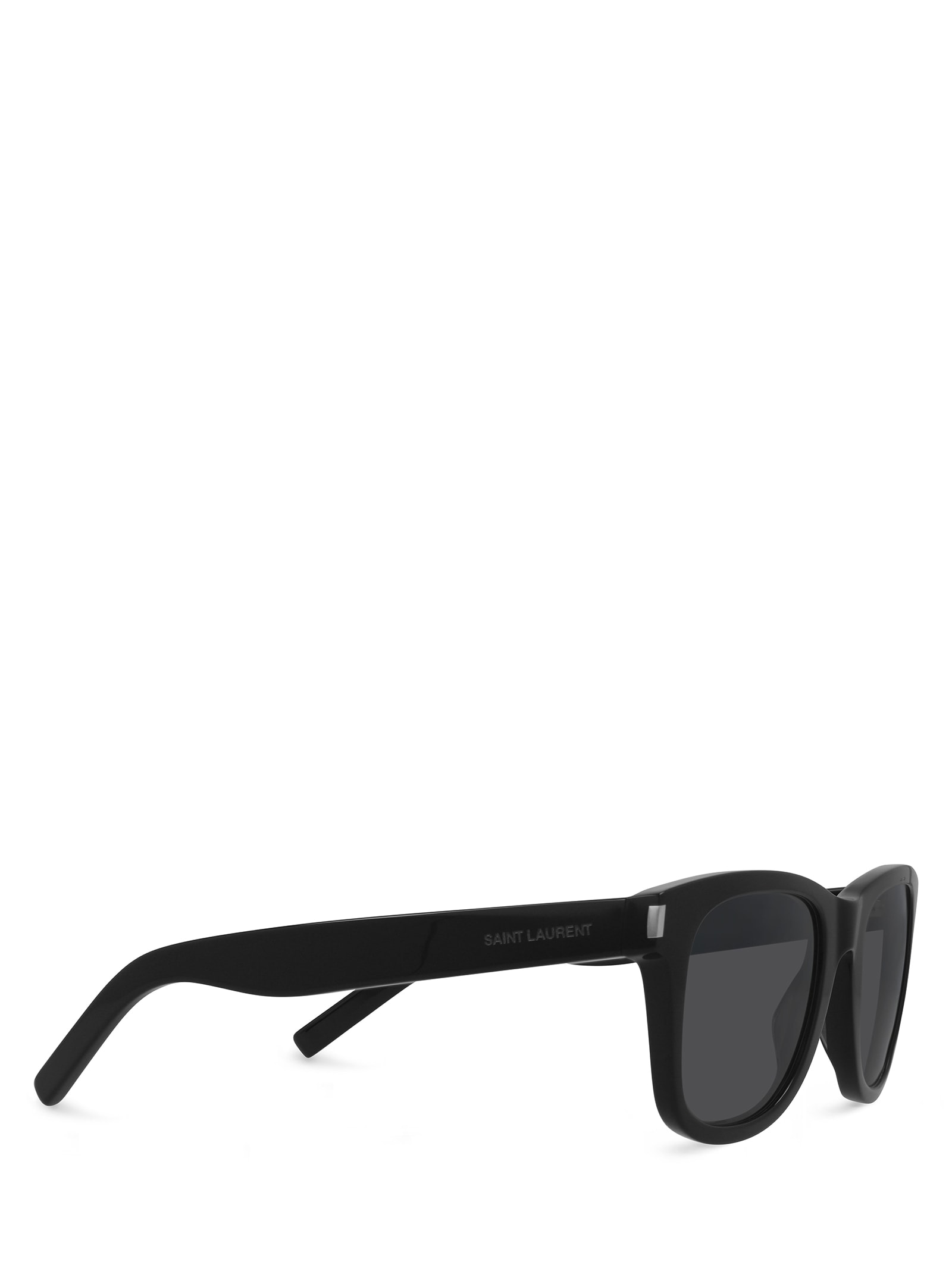 Shop Saint Laurent Sl 51 Black Sunglasses