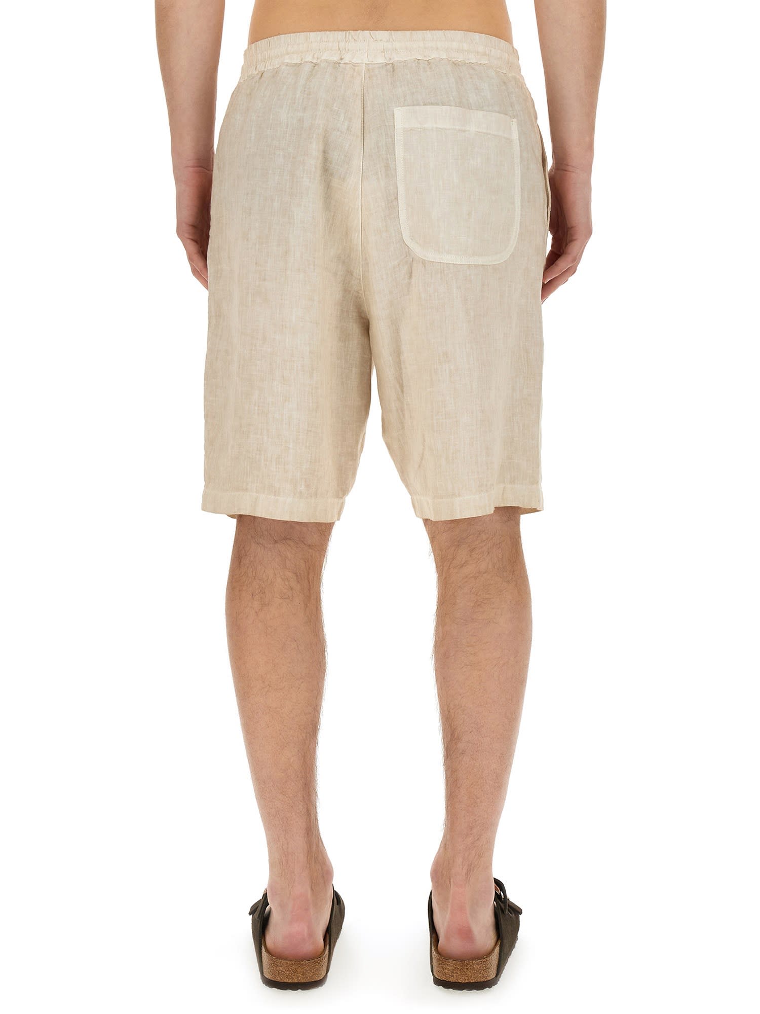 Shop 120% Lino Linen Bermuda Shorts