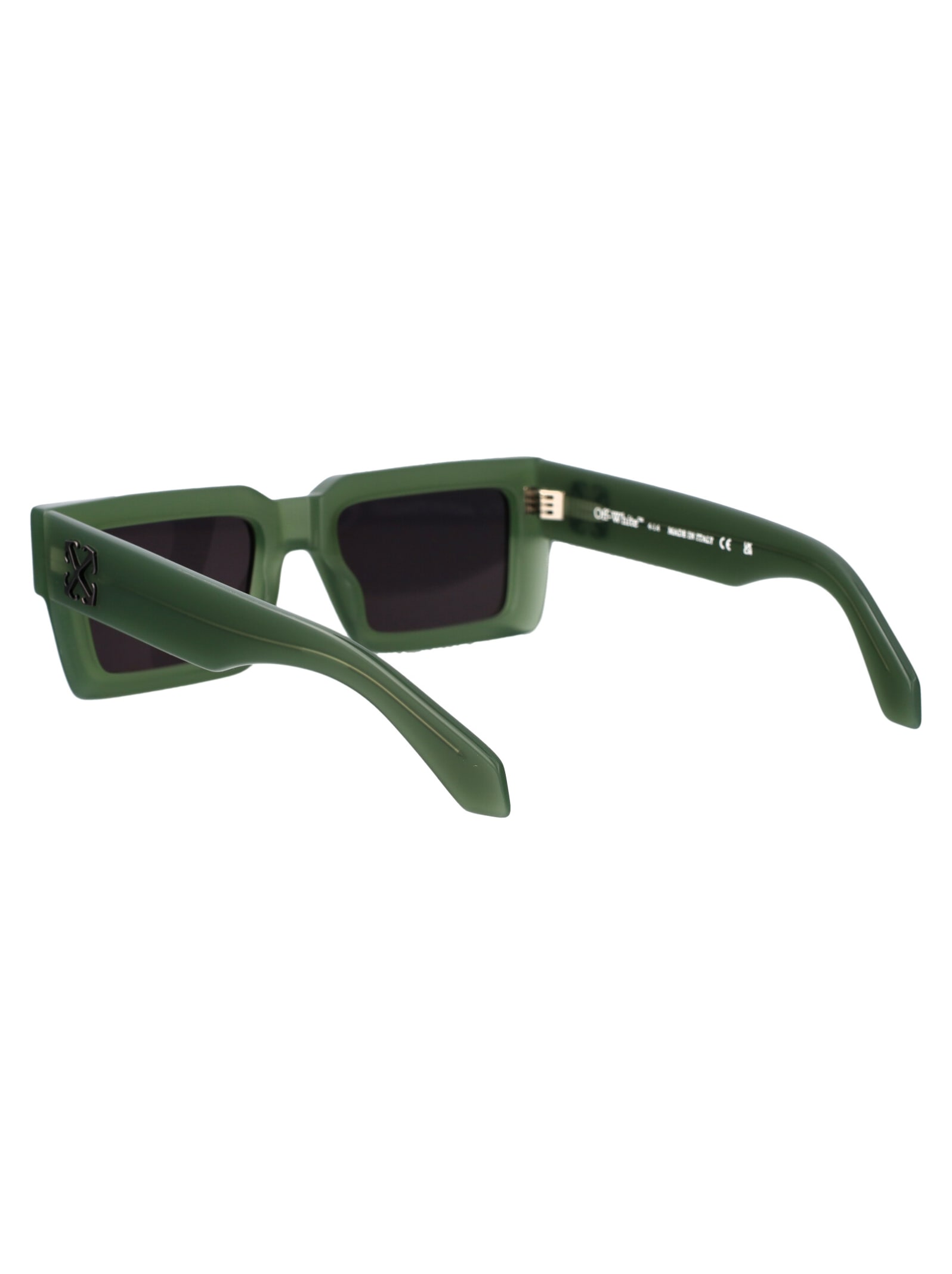 Shop Off-white Moberly Sunglasses In 5707 Sage Green