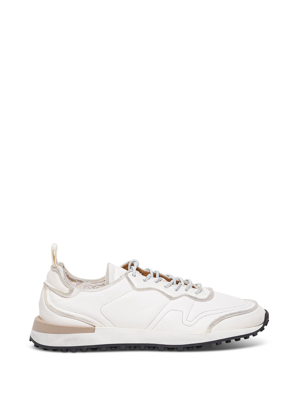 Buttero Futura White Leather Sneakers