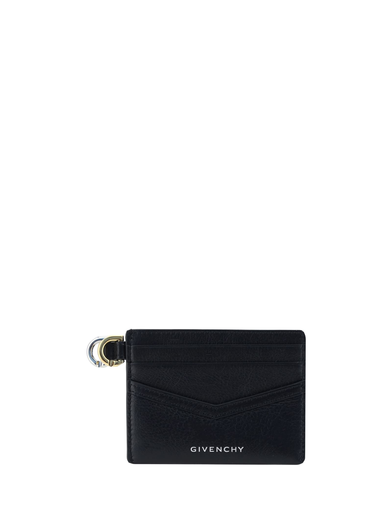 Shop Givenchy Voyou Card Holder In Black