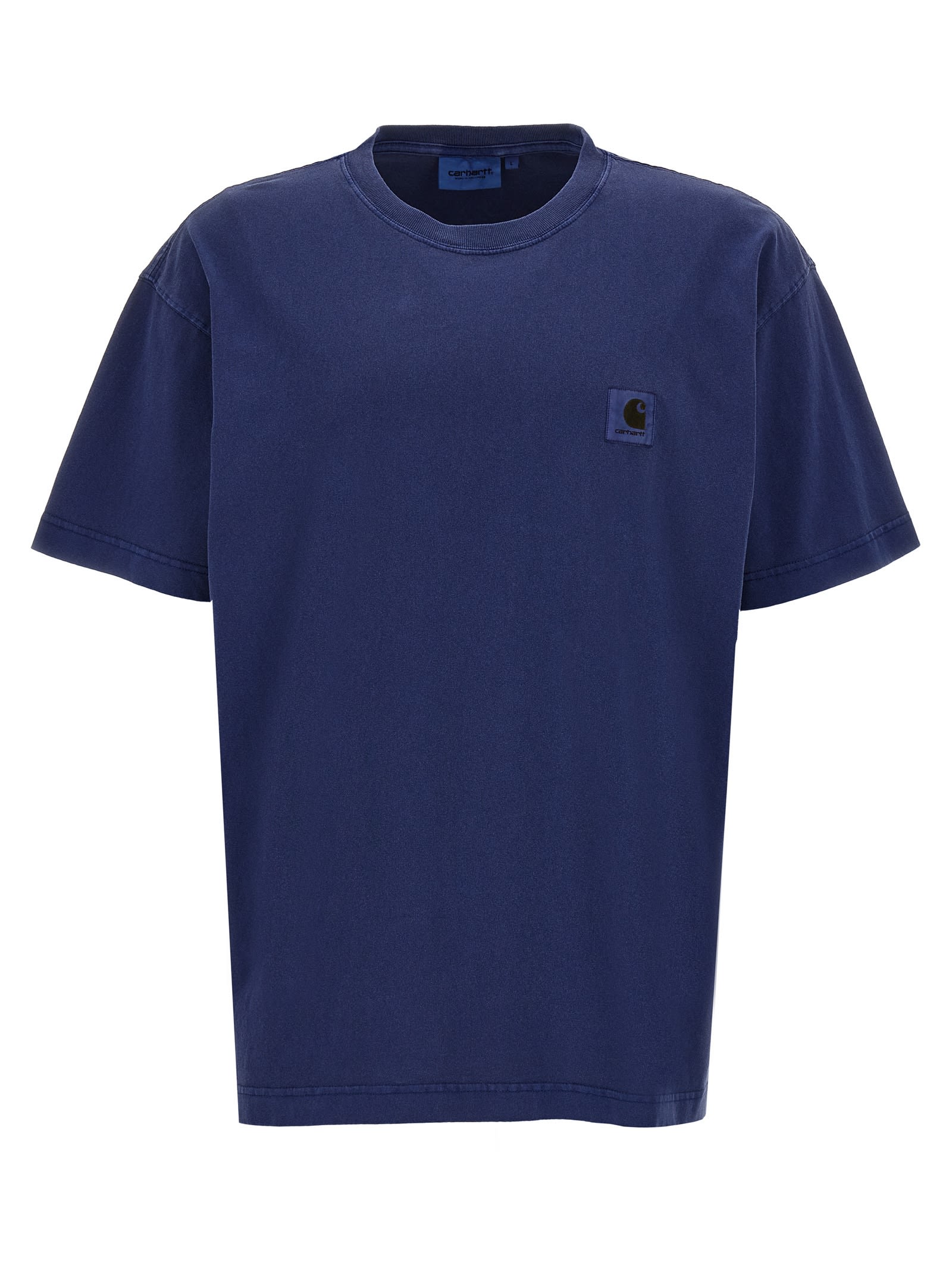 Shop Carhartt Nelson T-shirt In Blue