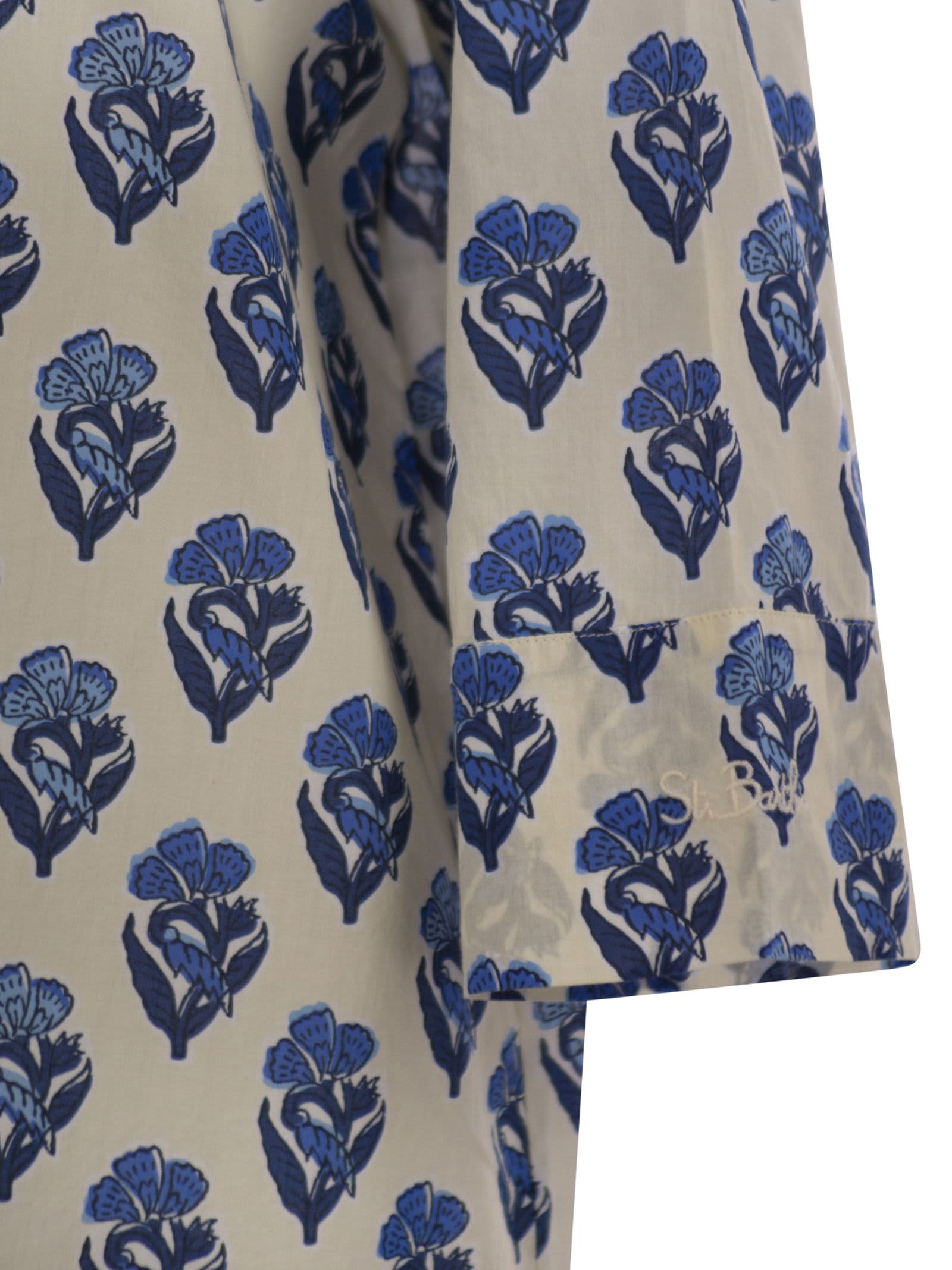 Shop Mc2 Saint Barth Macha - Cotton Tunic Dress