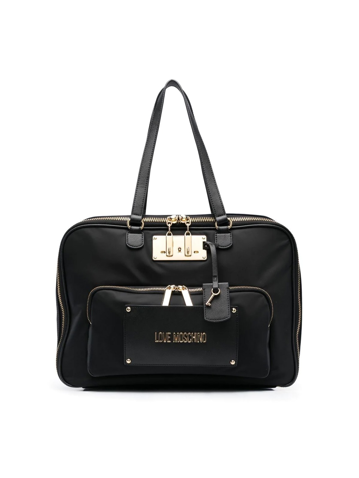 Love Moschino Nylon Tote In A Fantasy Color