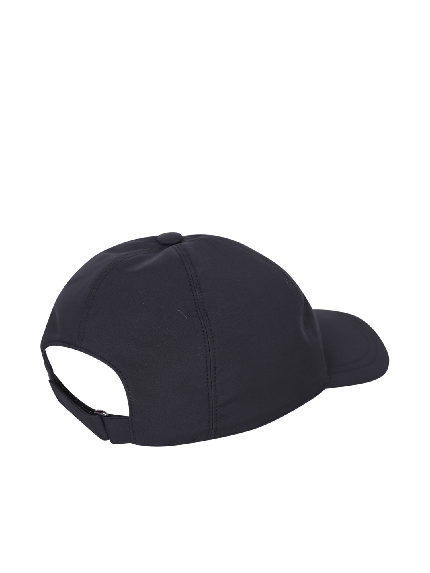 Shop Brioni Logo Blue Hat