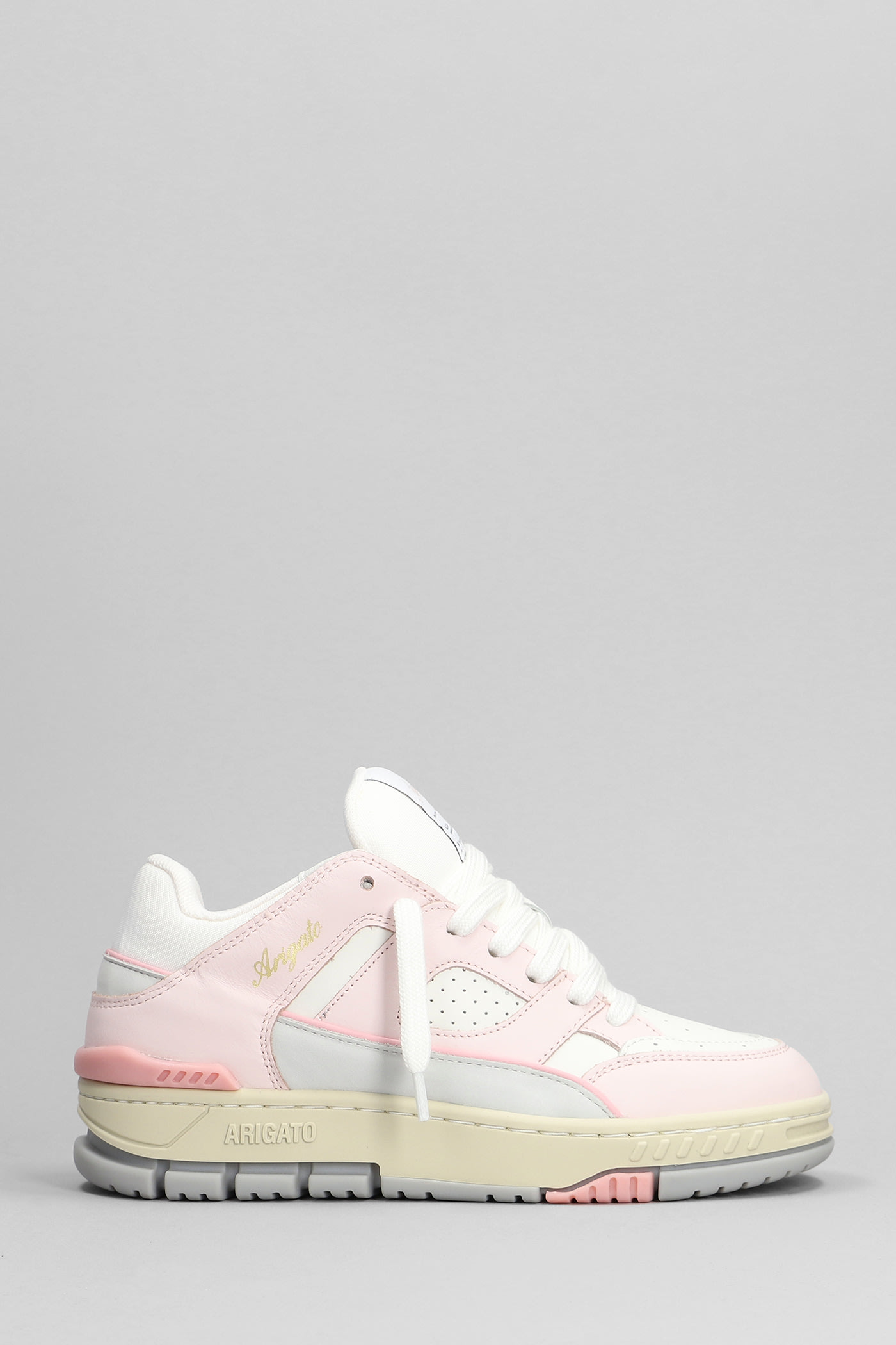 Shop Axel Arigato Area Lo Sneaker Sneakers In Rose-pink Leather
