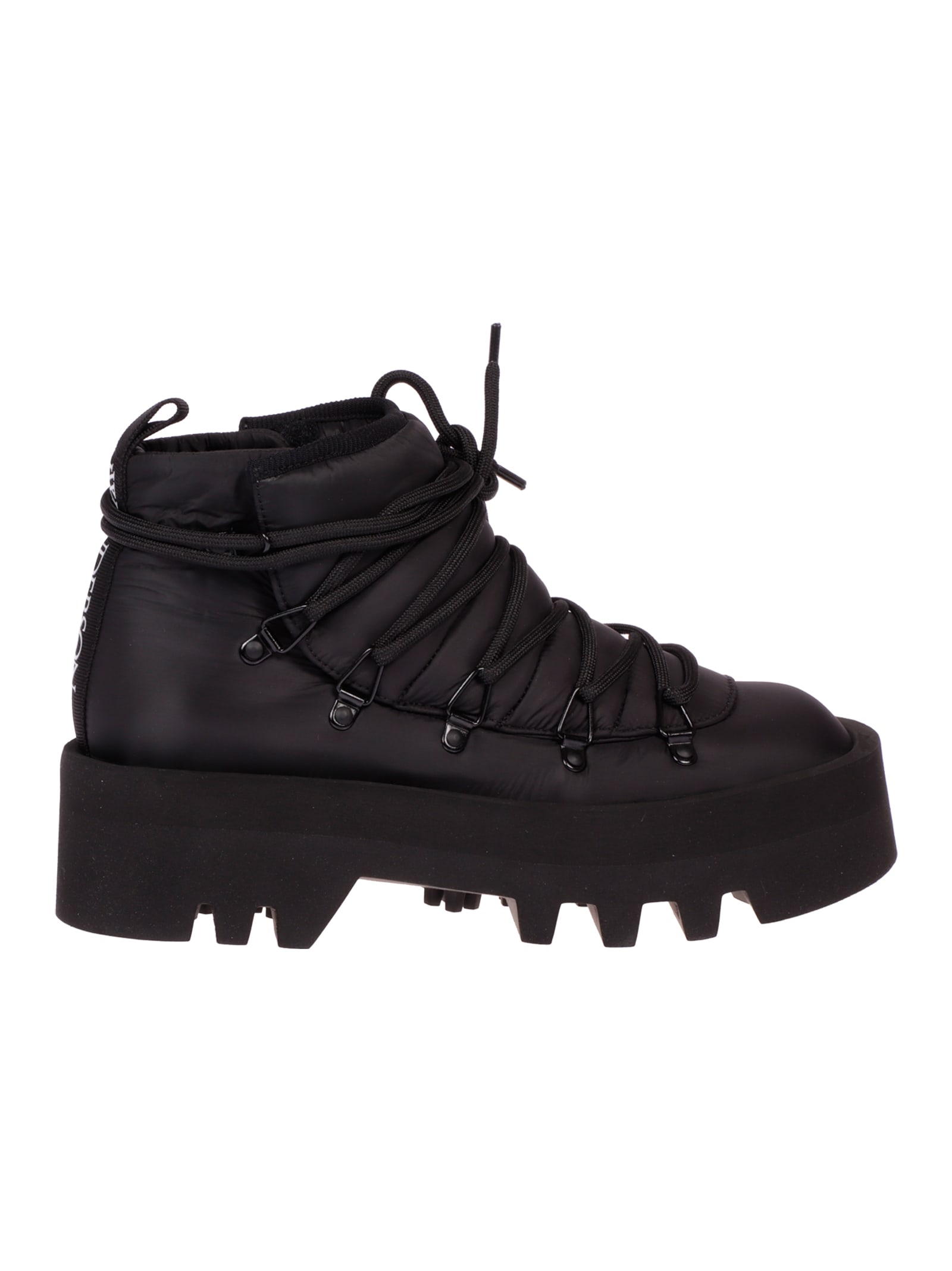 Jw Anderson J.w. Anderson Padded Laced Boot Shoes In 999
