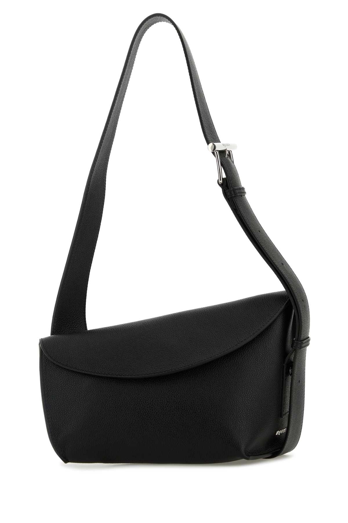 Black Large Sling T-bar Crossbody Bag