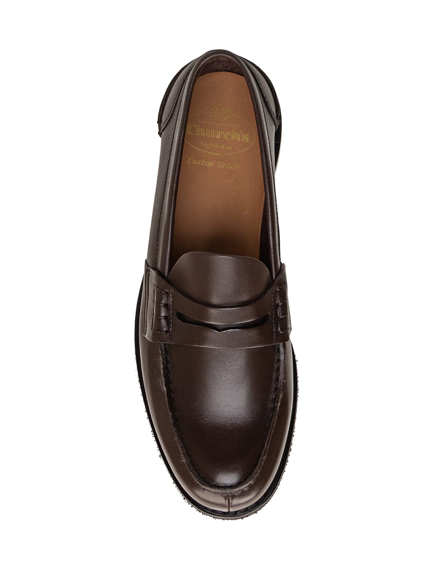 Shop Church's Pembrey Loafer In Burnt