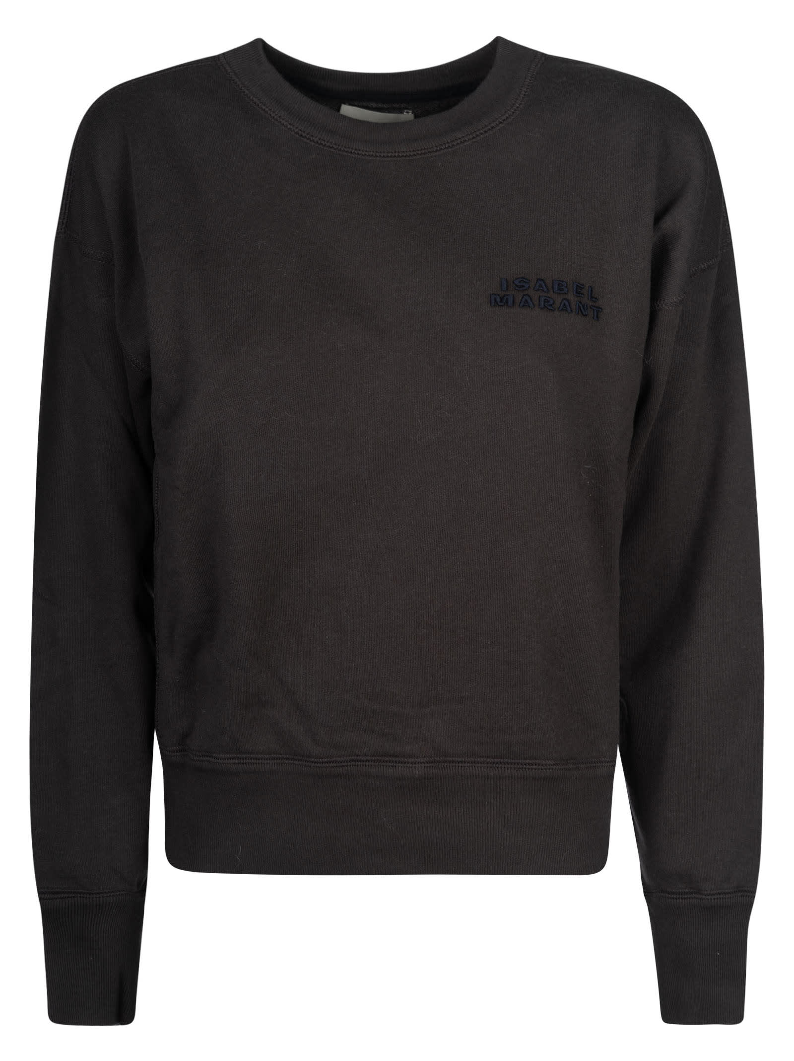 Shop Isabel Marant Shad Sweatshirt In Faded Black