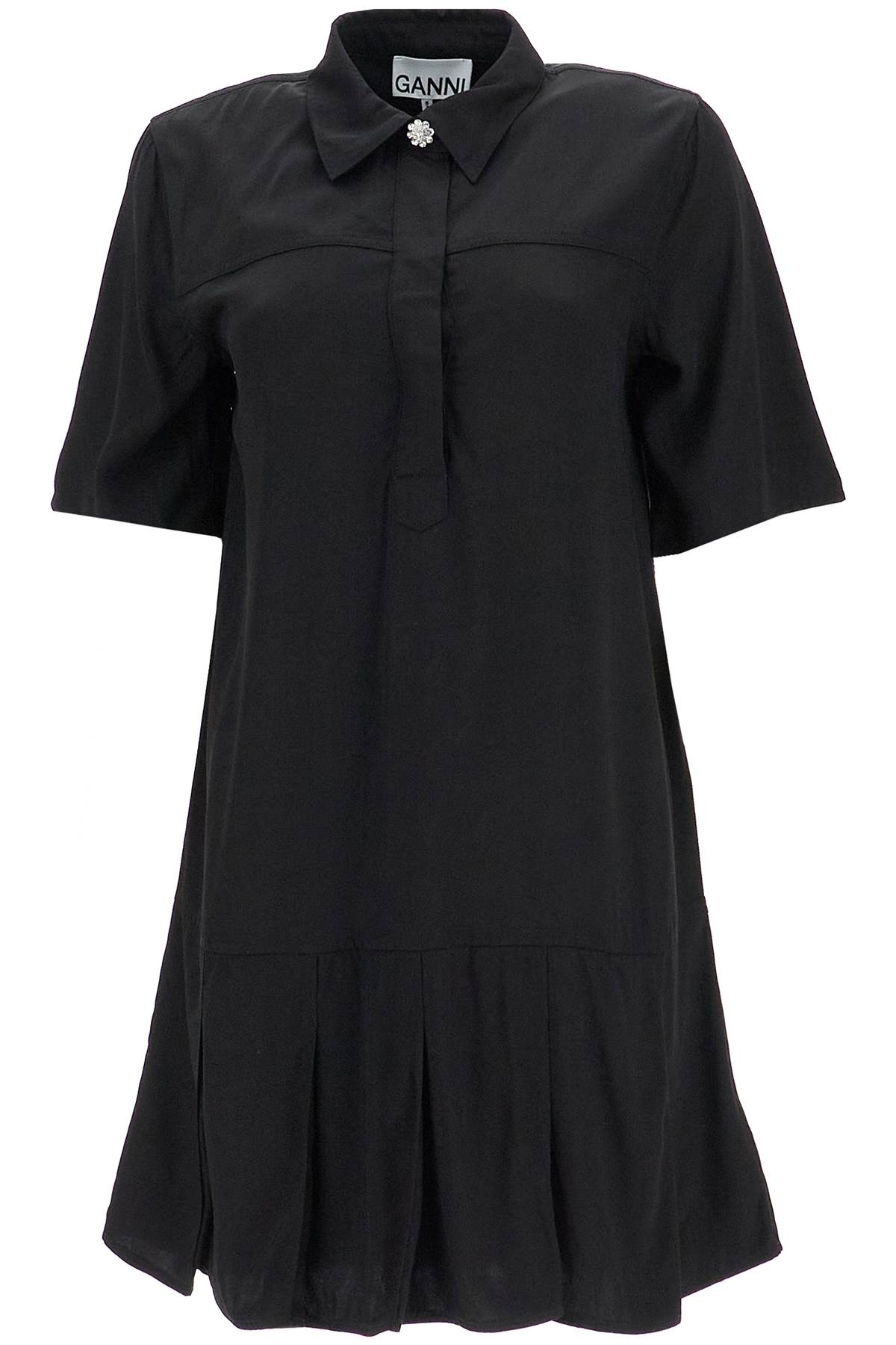 viscose Mini Dress With