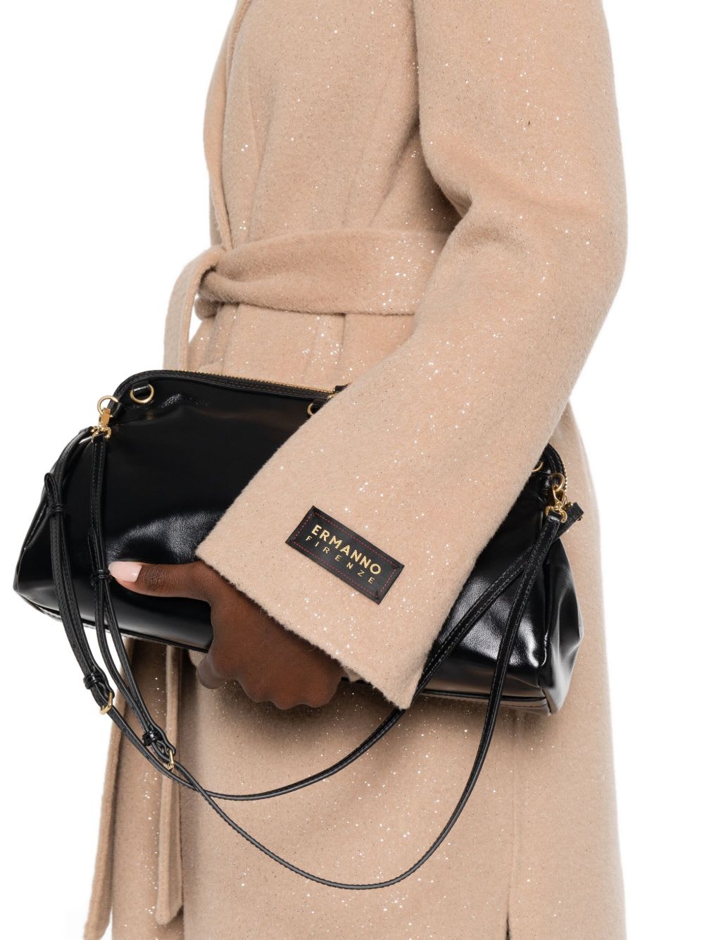 Ermanno Firenze Coats Brown In Brown