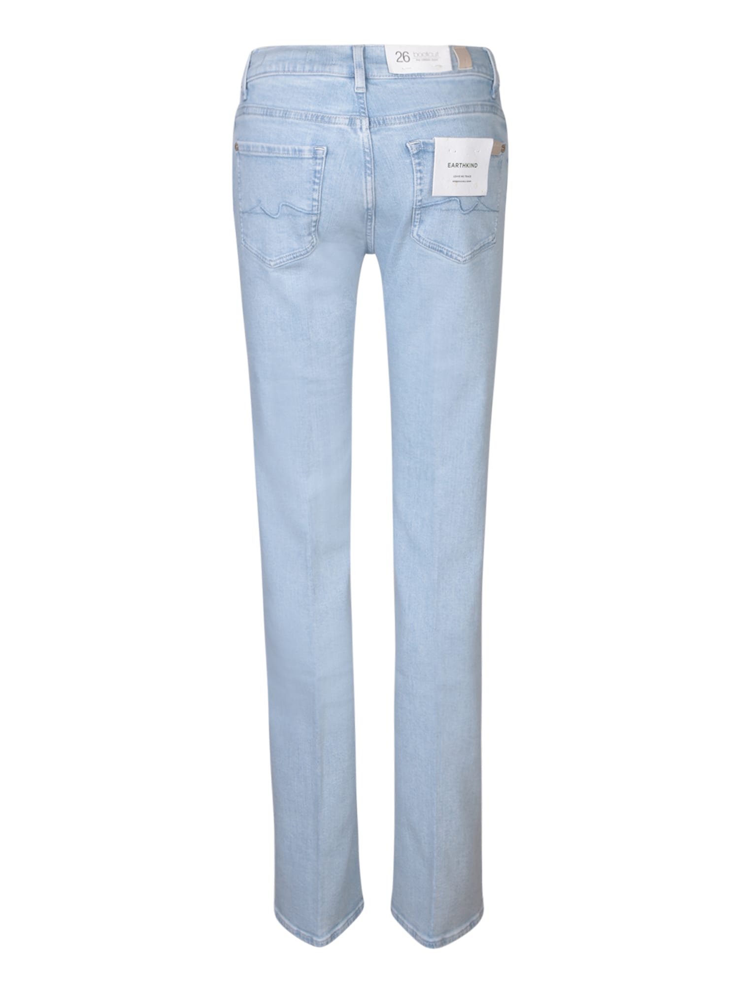 Shop 7 For All Mankind Bootcut Light Blue Jeans