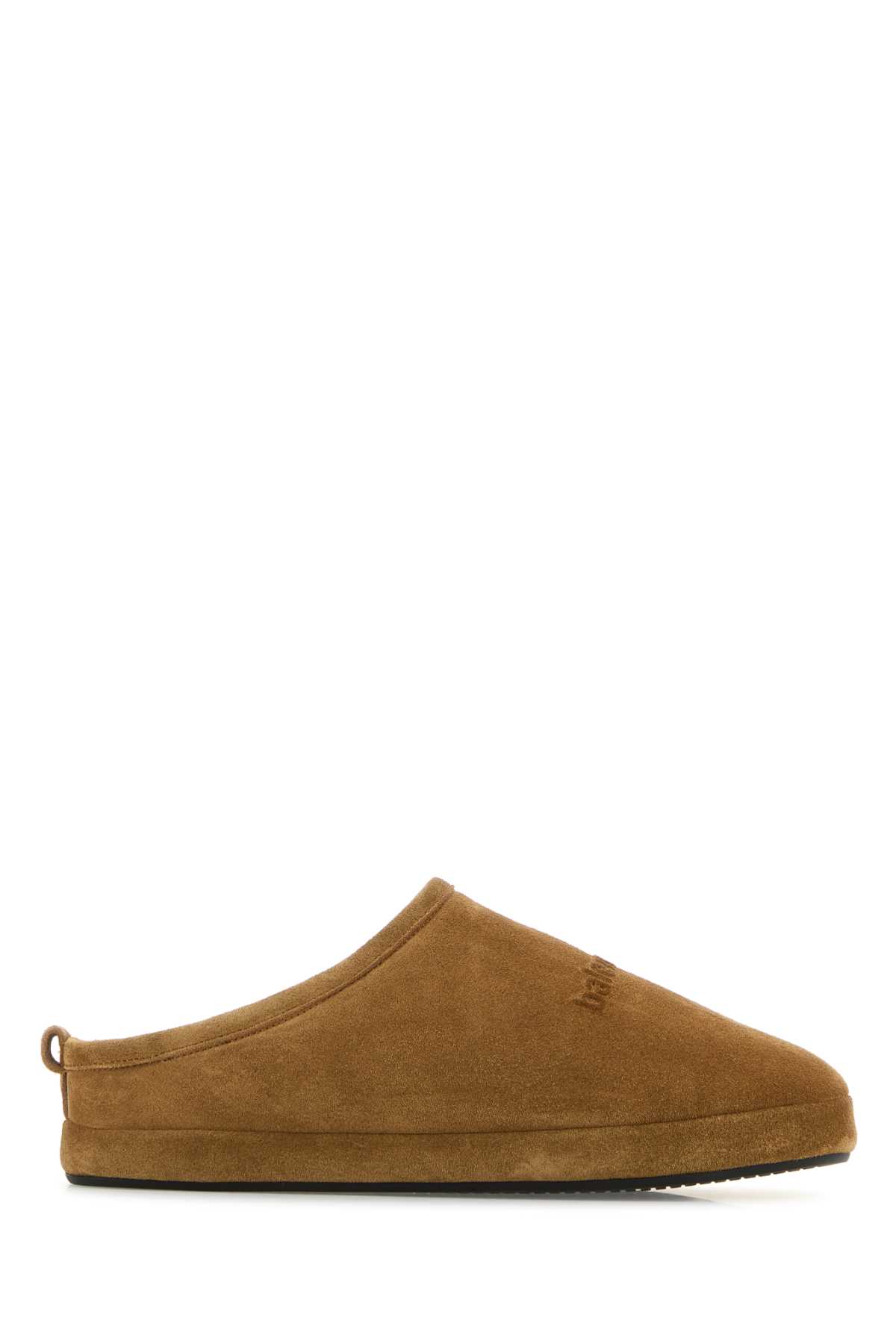 Camel Suede Alaska Ankle Slippers