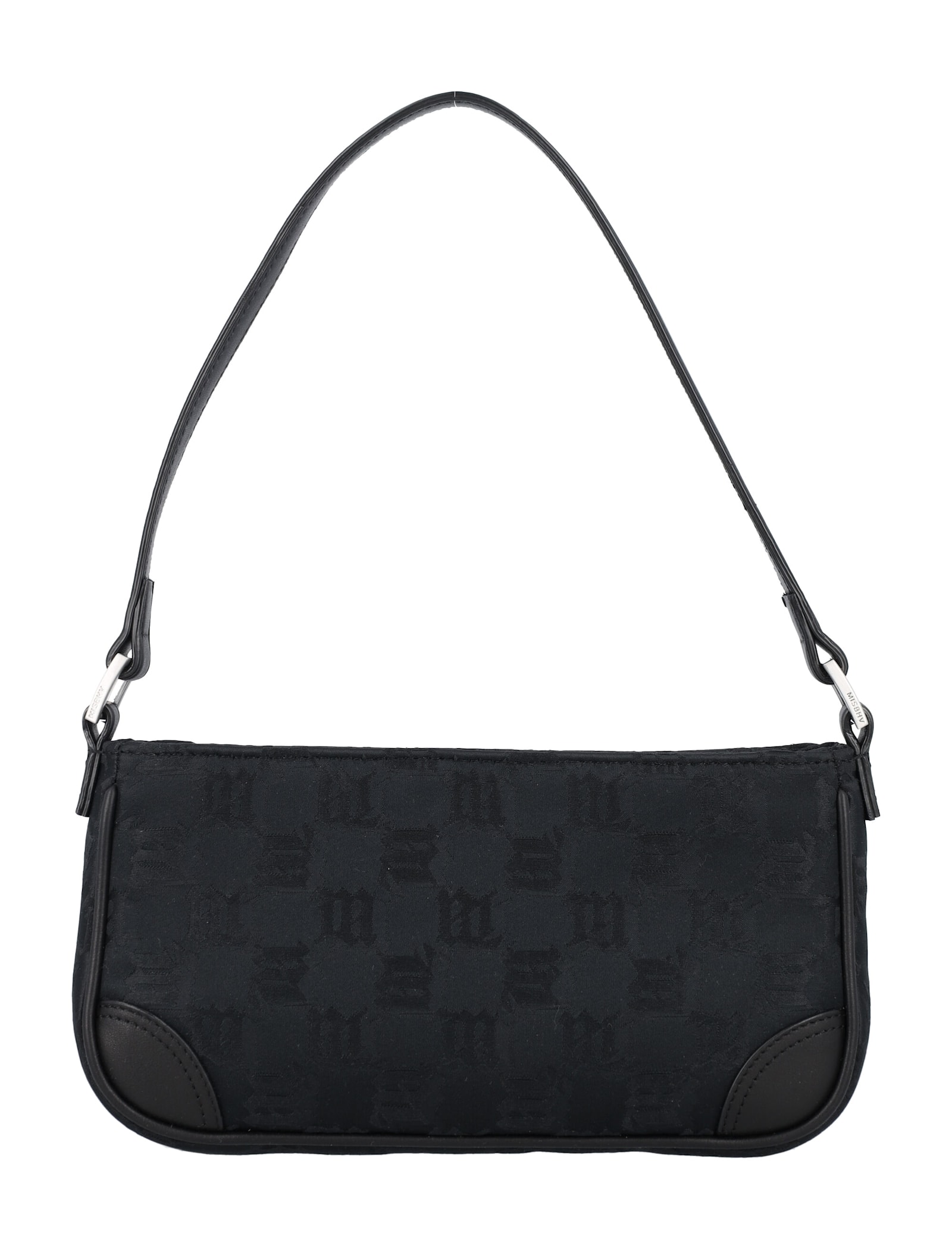 Shop Misbhv Nylon Monogram 90s Mini Bag In Black