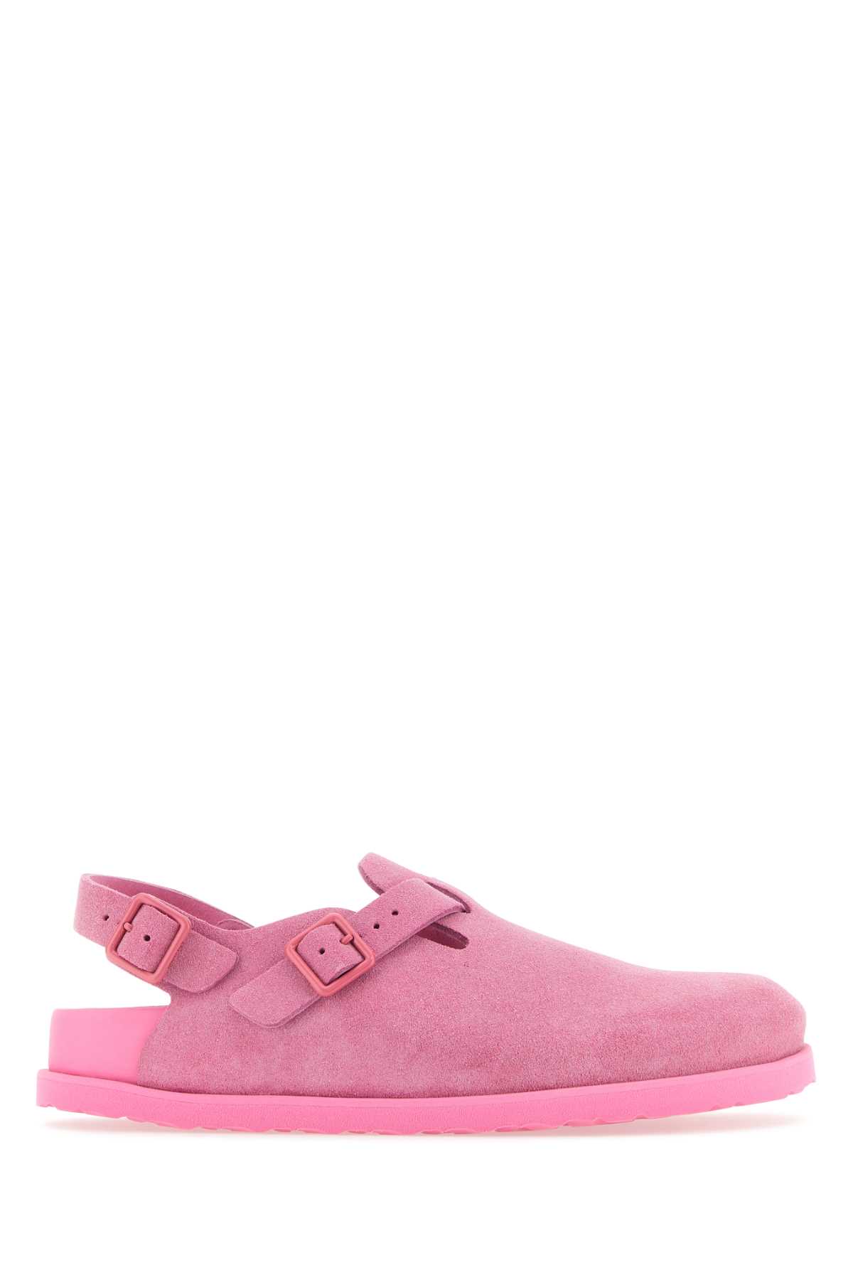 Pink Suede Tokyo Slippers