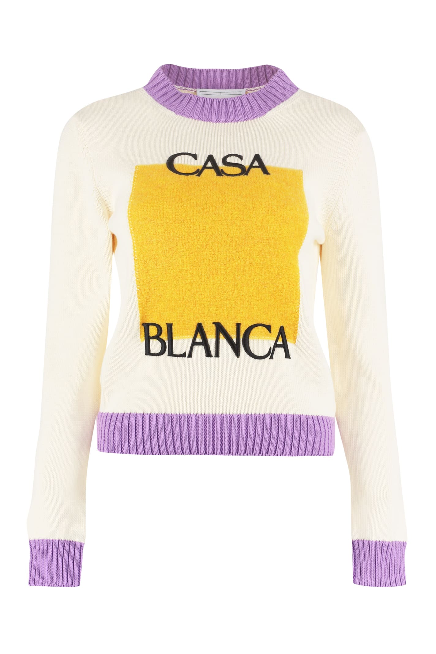 Casablanca Cotton Crew-neck Sweater