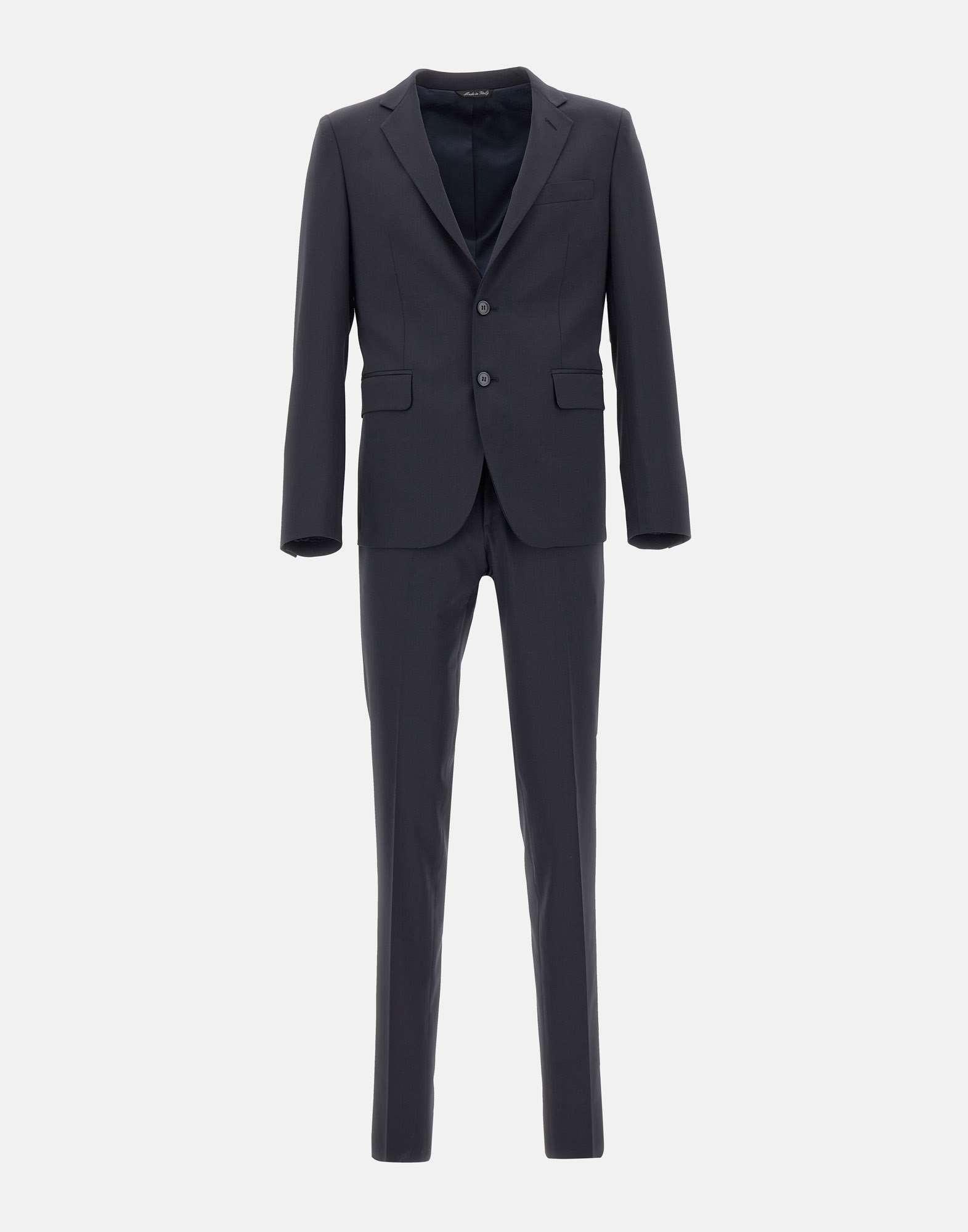 Shop Brian Dales Ga87 Suit Two-piece Cool Wool In Blue