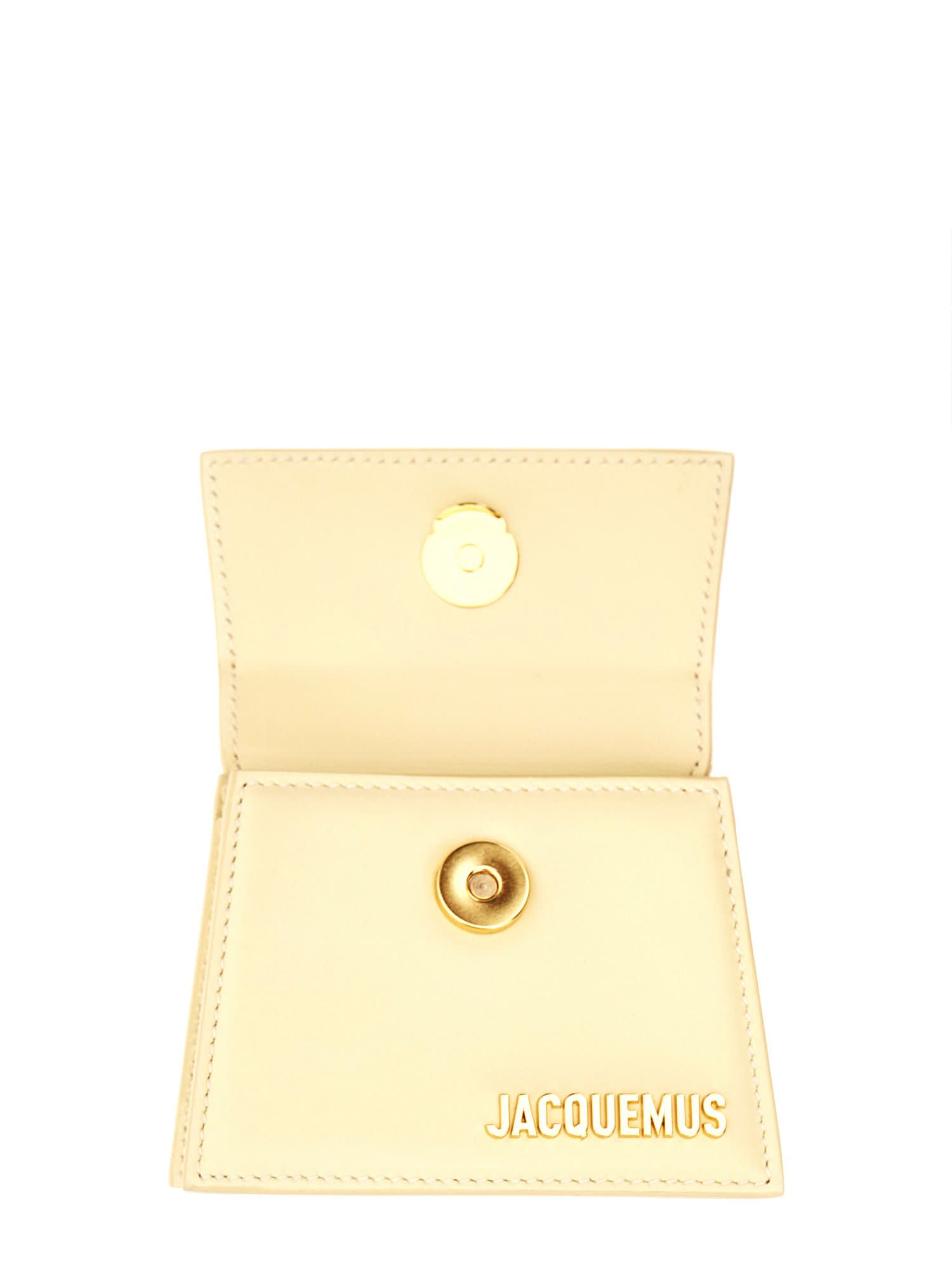 Jacquemus Le Chiquito Leather Mini Bag In Bianco