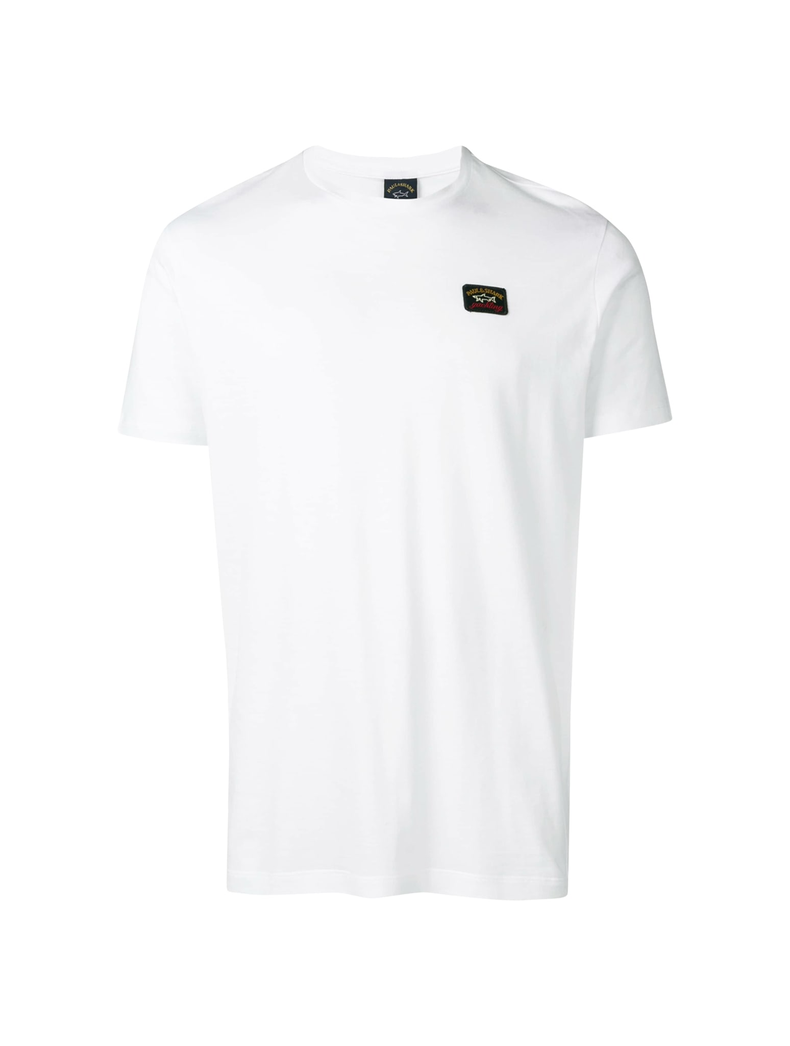 Shop Paul&amp;shark T-shirt Cotton In White