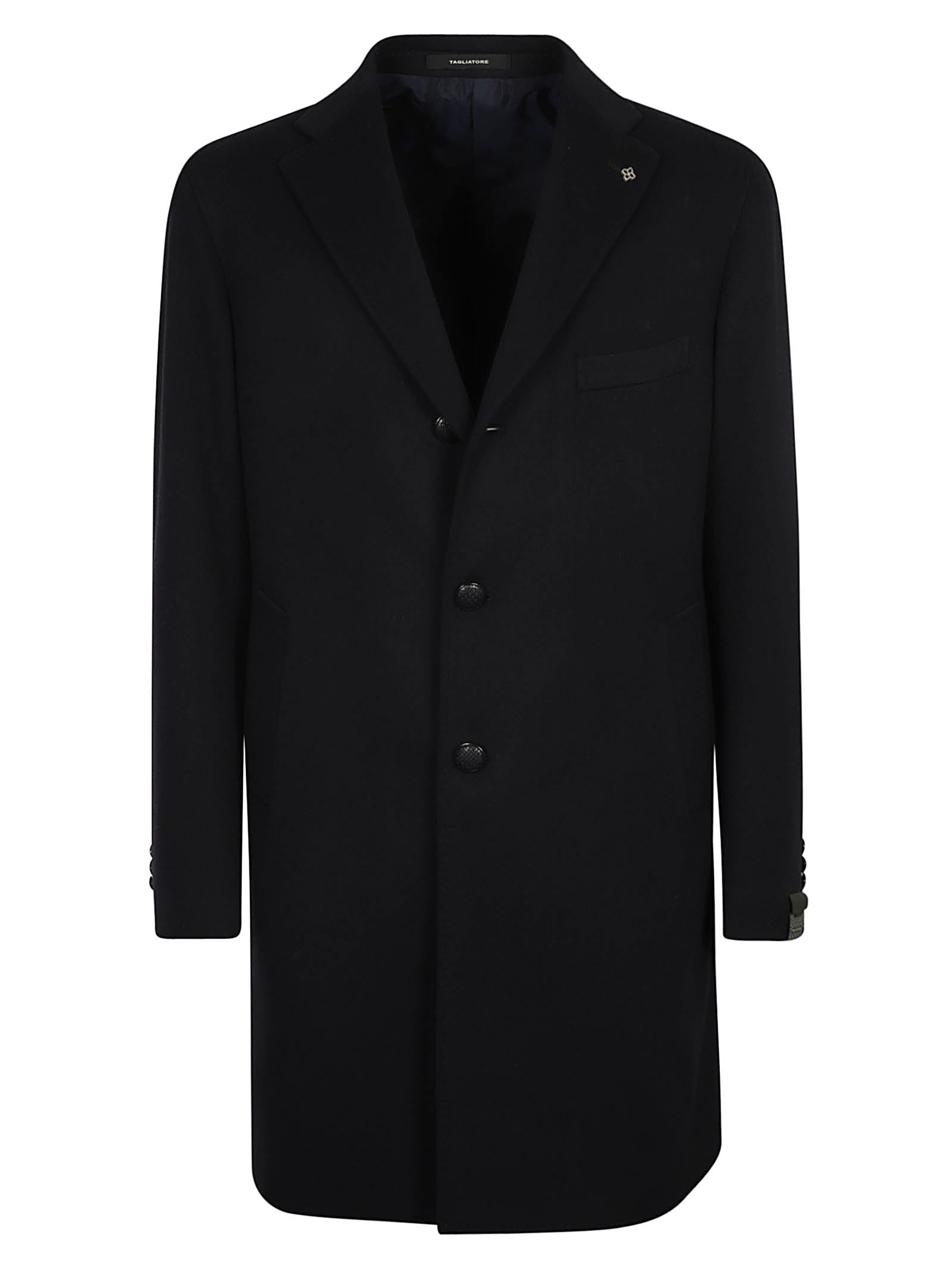 Tagliatore Mid-length Buttoned Coat