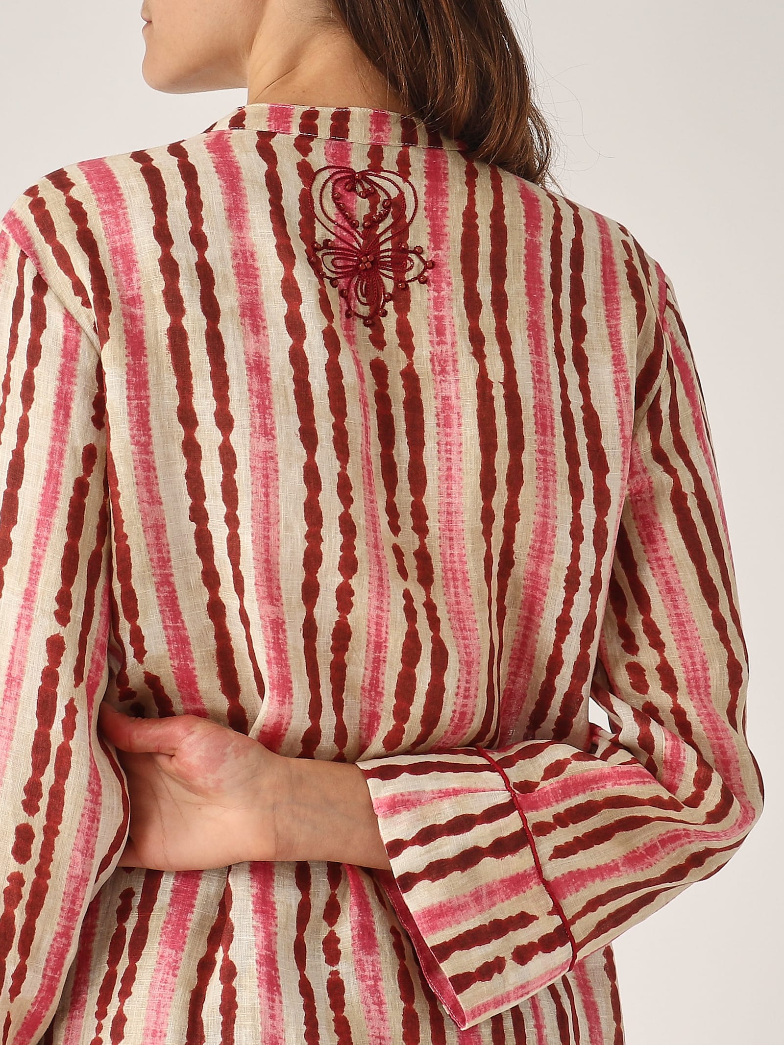 Maliparmi Camicia Caftano Shirt In Multi