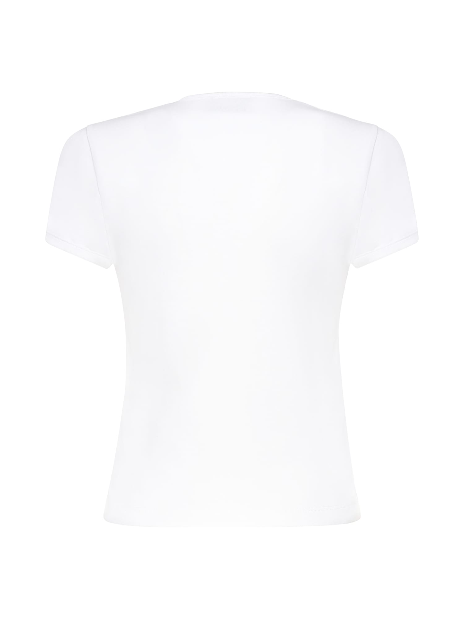 Coperni Cut-out T-shirt In White