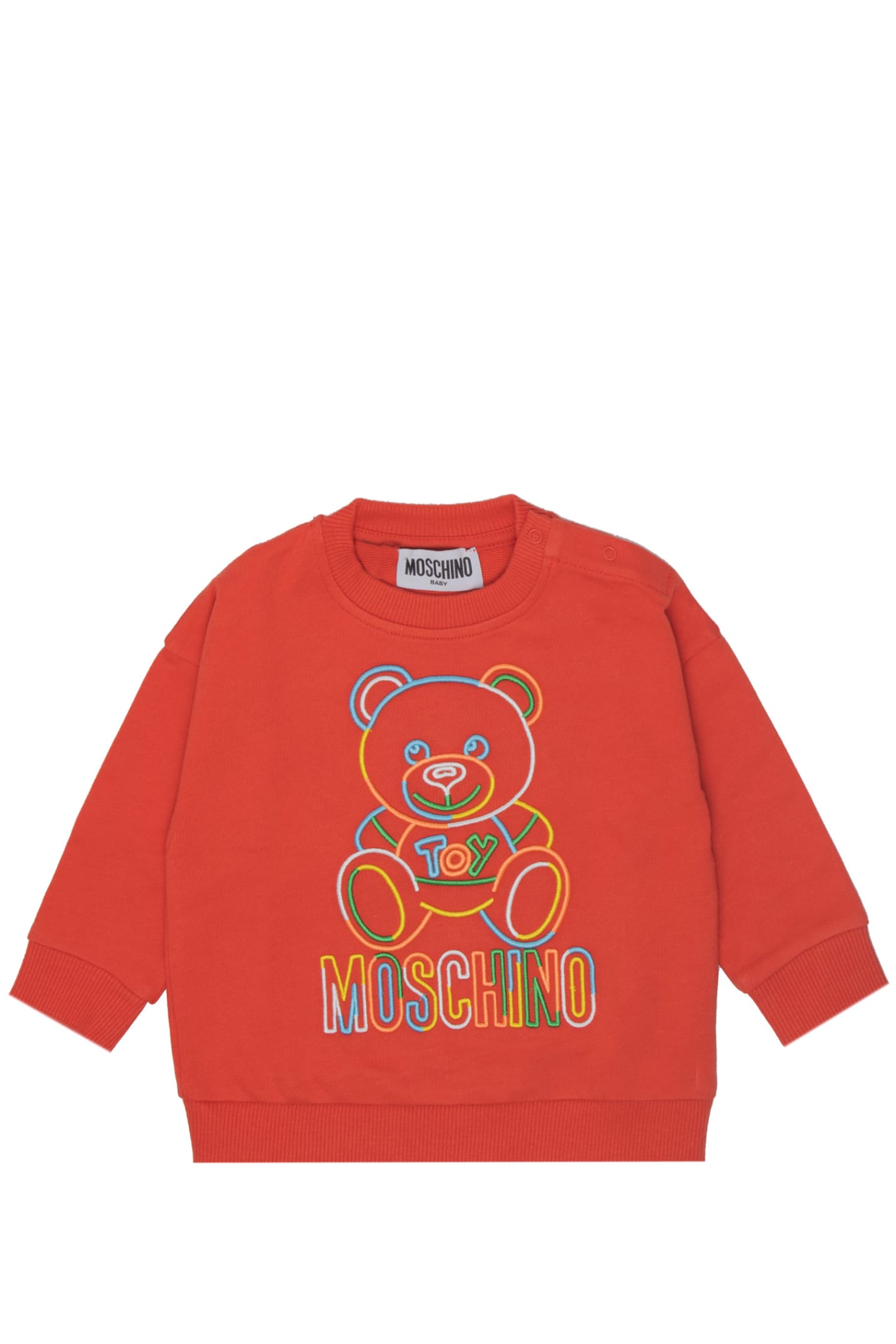 Moschino Cotton Sweatshirt With Print