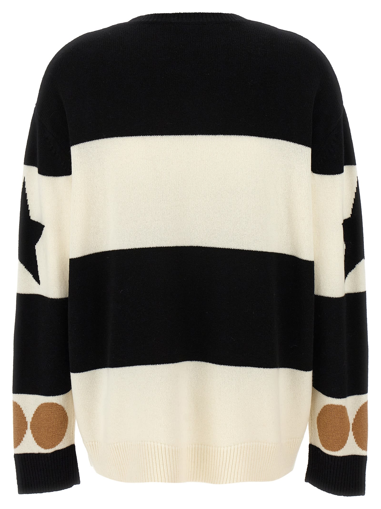 Max Mara Dirce Wool And Cashmere Sweater In Black