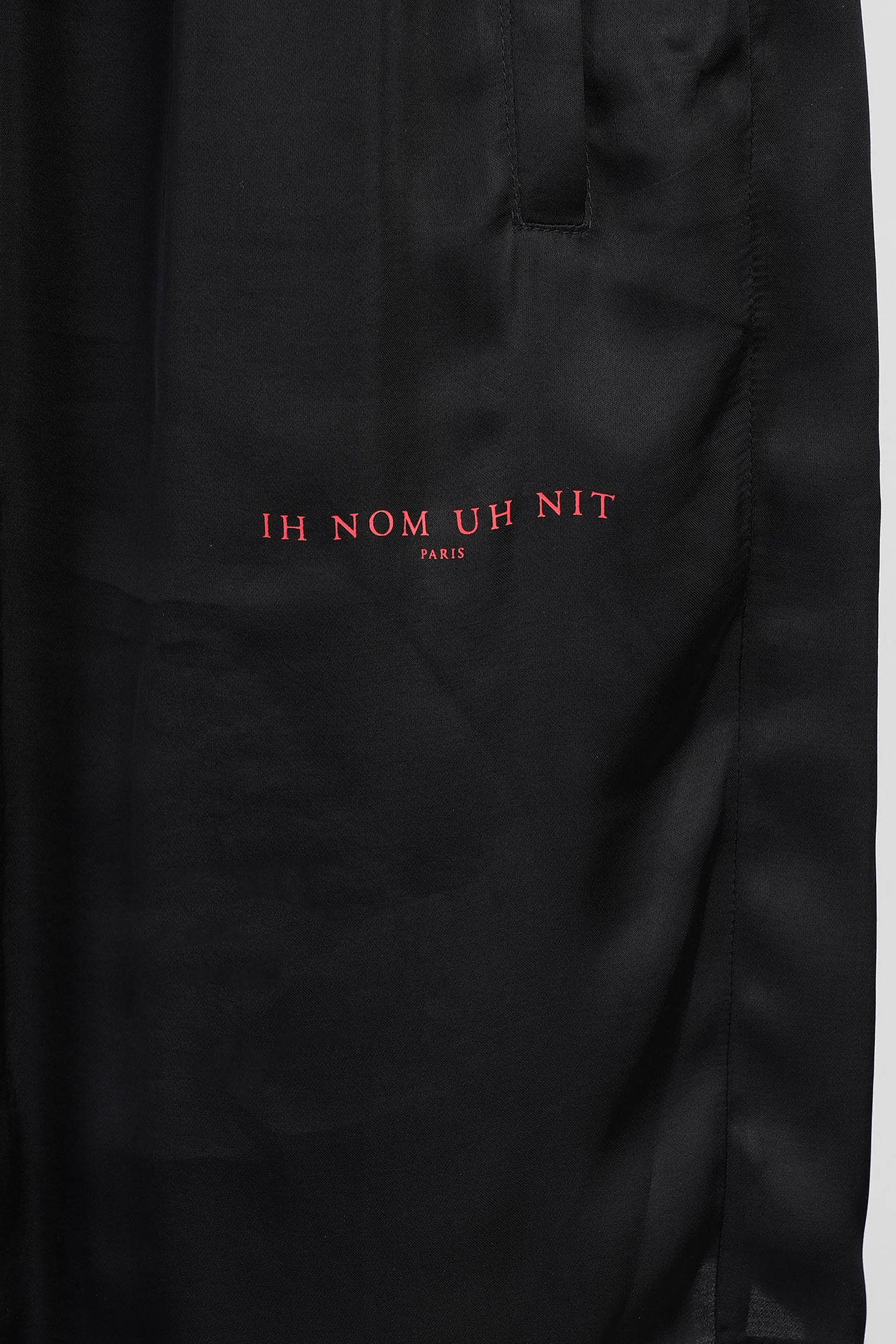 Ih Nom Uh Nit Shorts In Black Viscose In Black