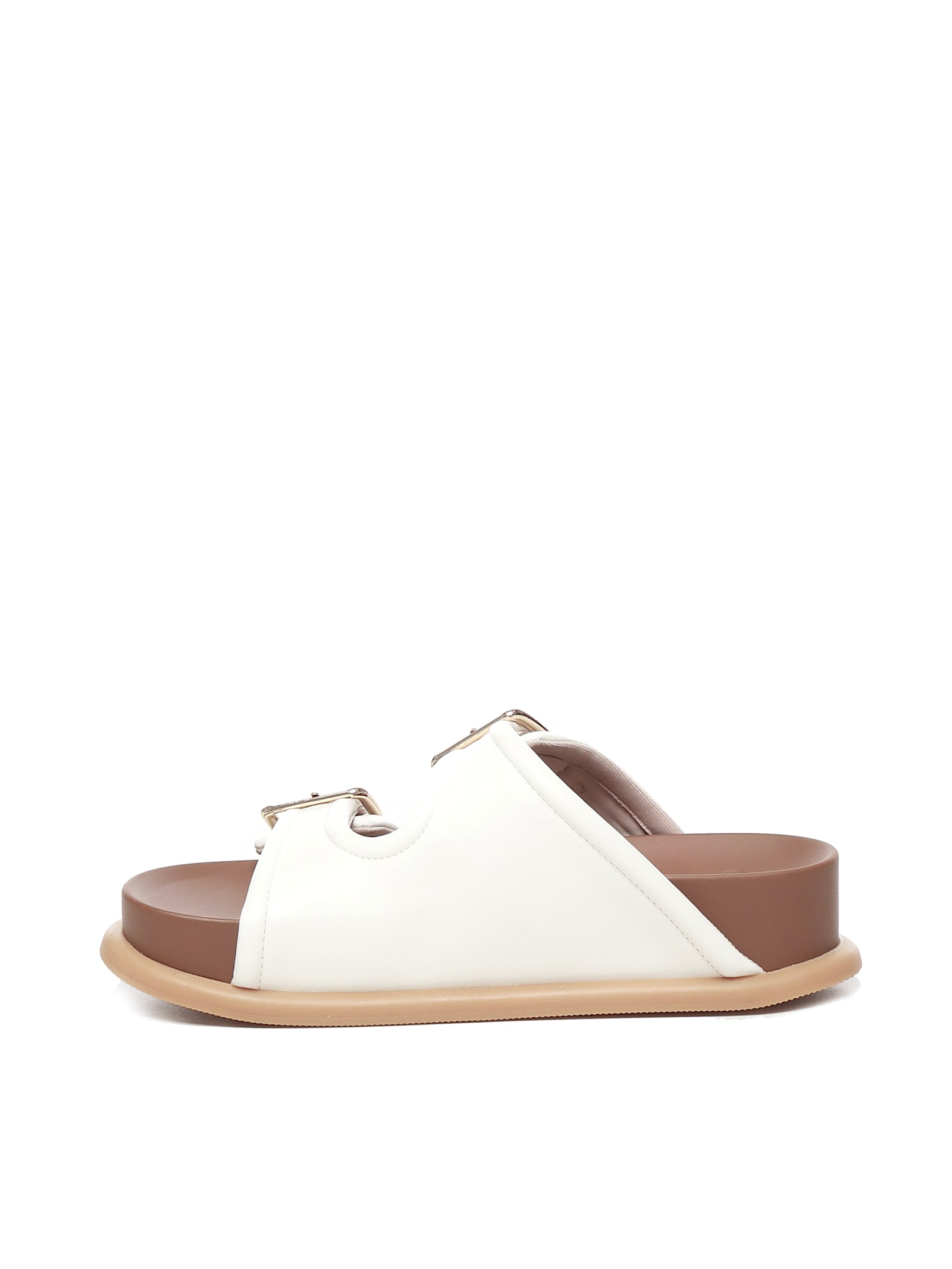 LIU •JO SANDALS WITH BOLD STRAPS