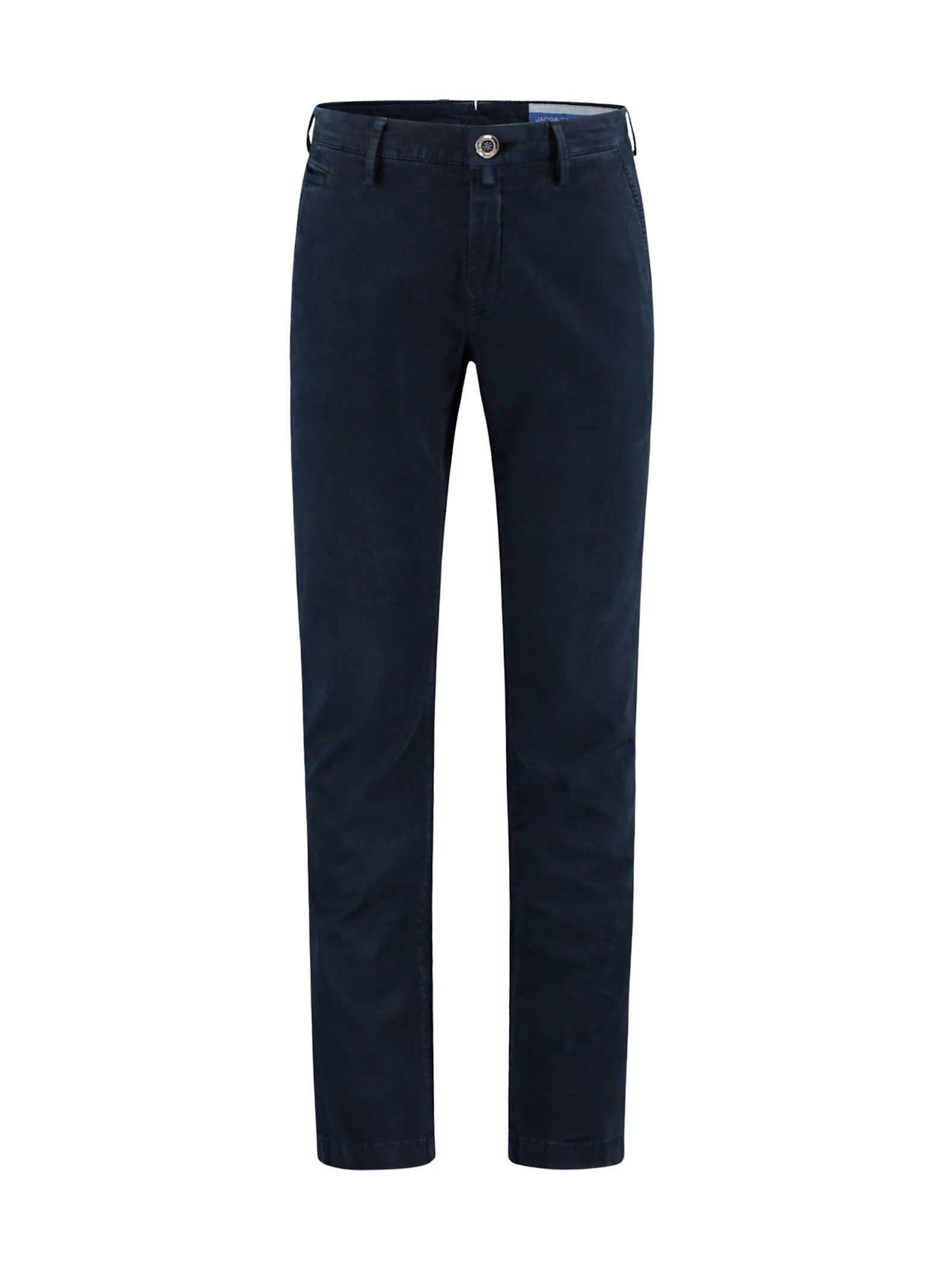 Jacob Cohen Mid-rise Denim Trousers With Side And Back Pockets In Blue