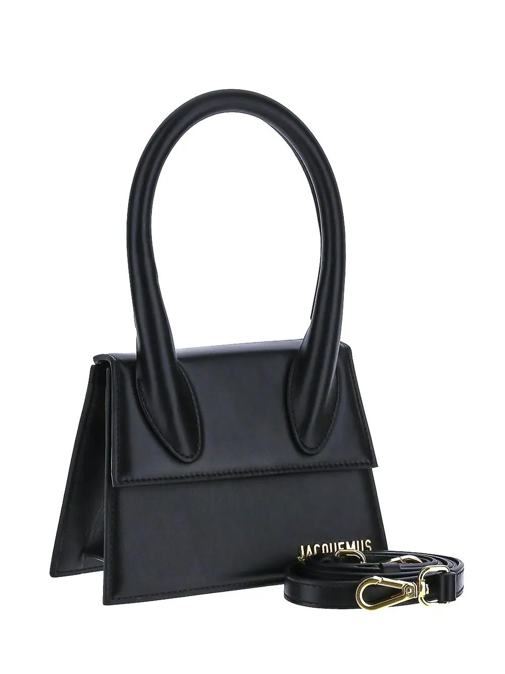 Shop Jacquemus Le Chiquito Moyen In Black