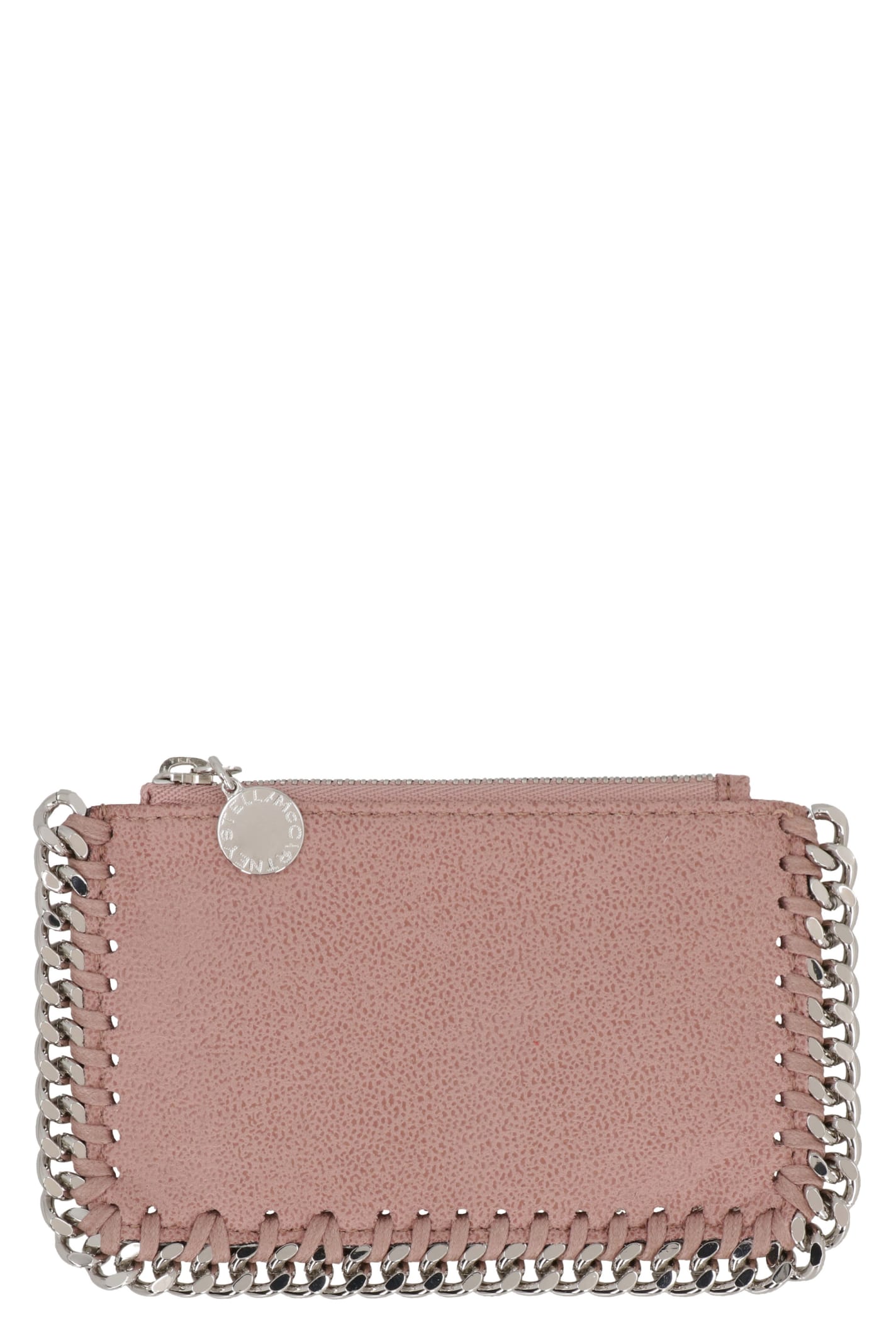 Stella Mccartney Falabella Card Holder In Pink
