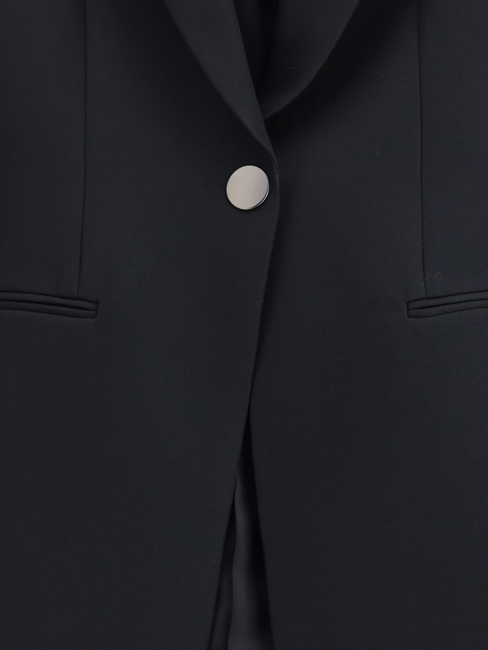 Giorgio Armani Women Single-breasted Blazer In Black