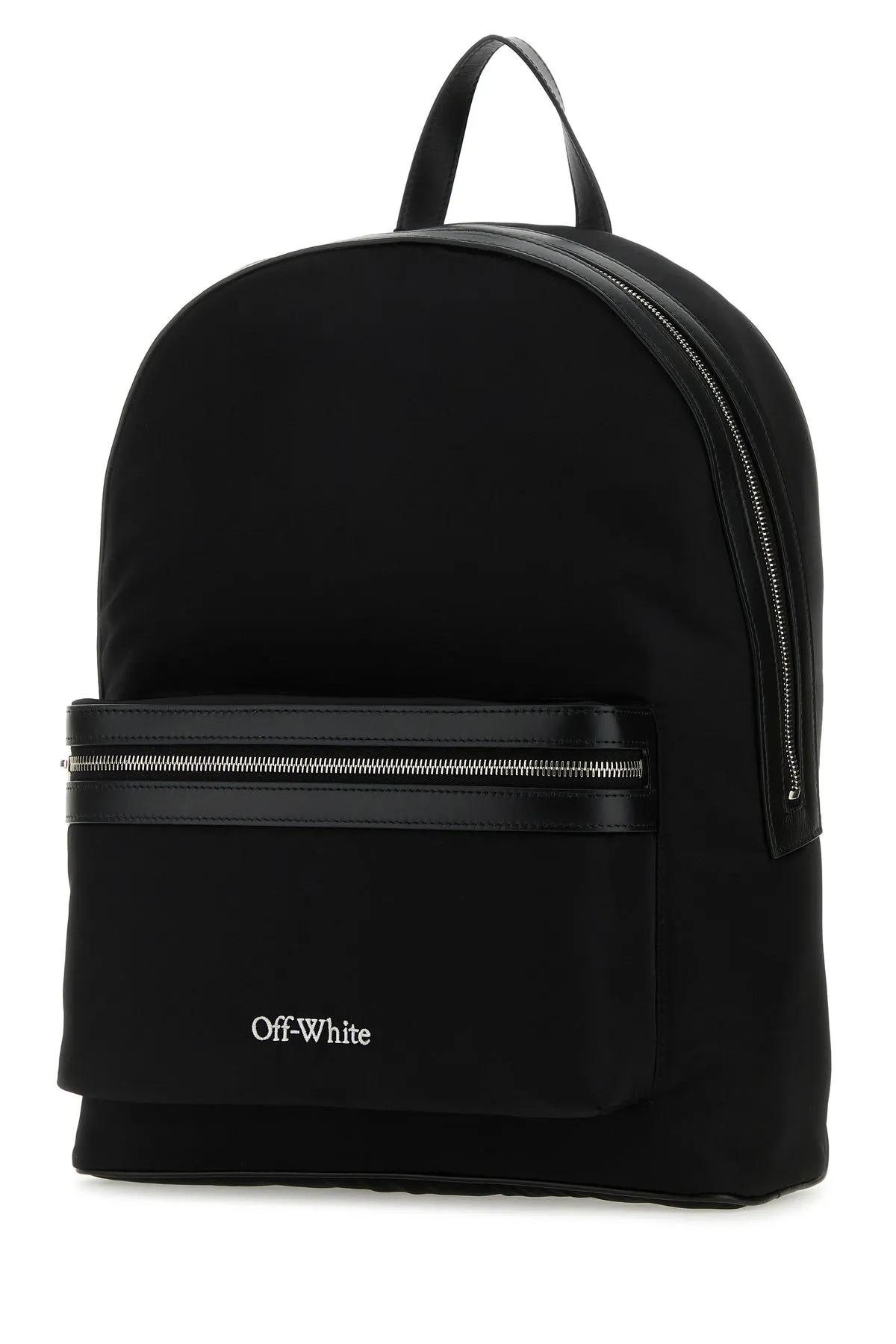 Shop Off-white Black Nylon Core Backpack