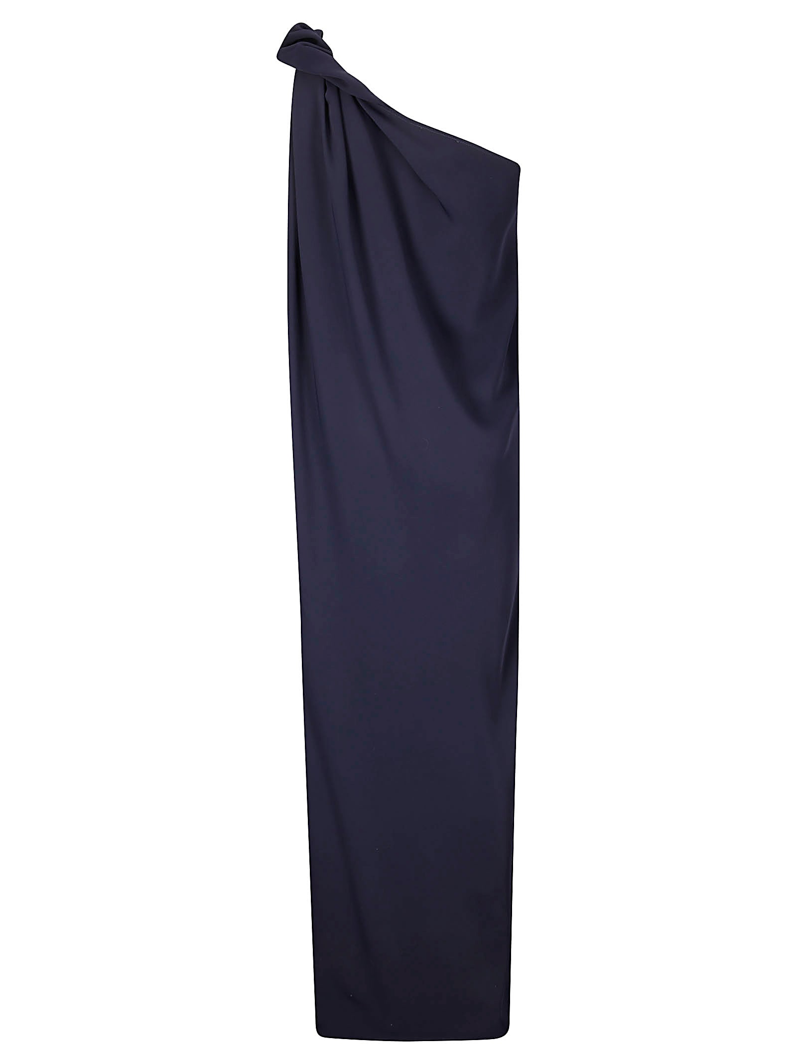 Shop P.a.r.o.s.h Long Dress In Blue