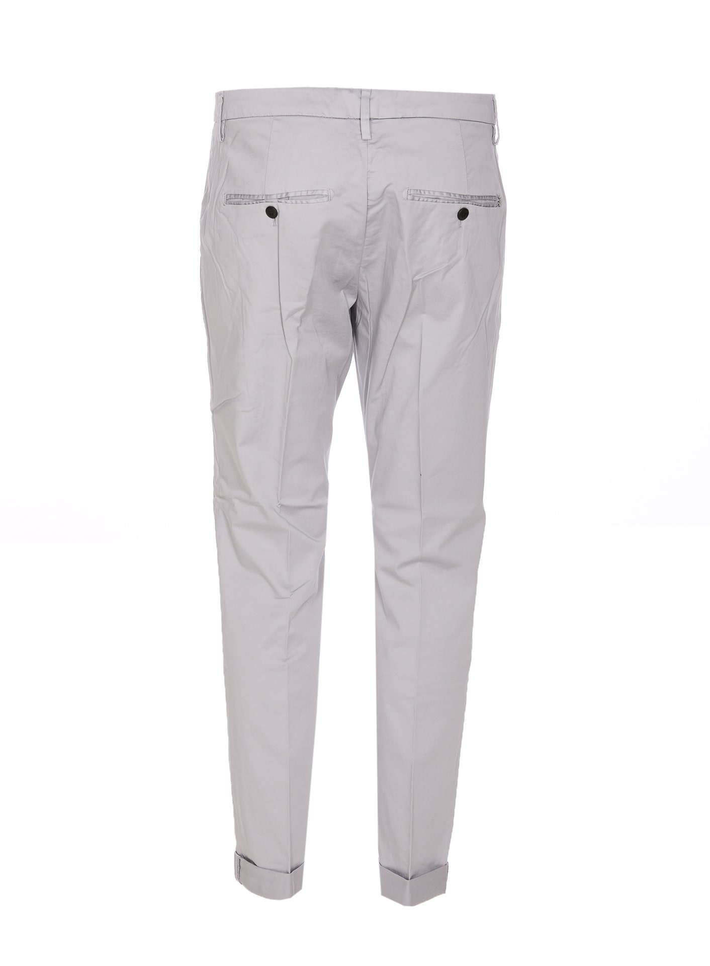 Shop Dondup Gaubert Pants In Grey