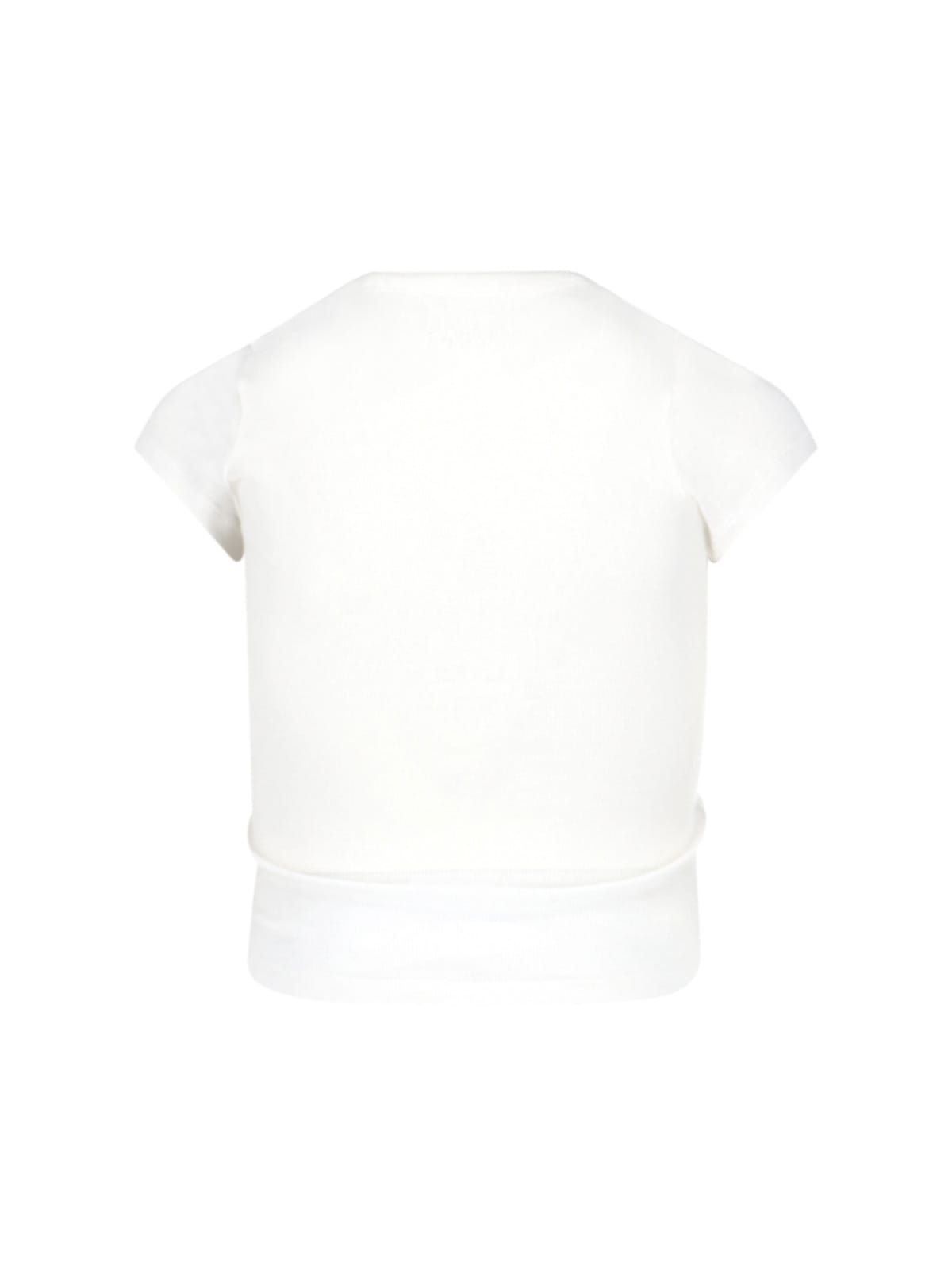 Shop Isabel Marant Cropped T-shirt In White