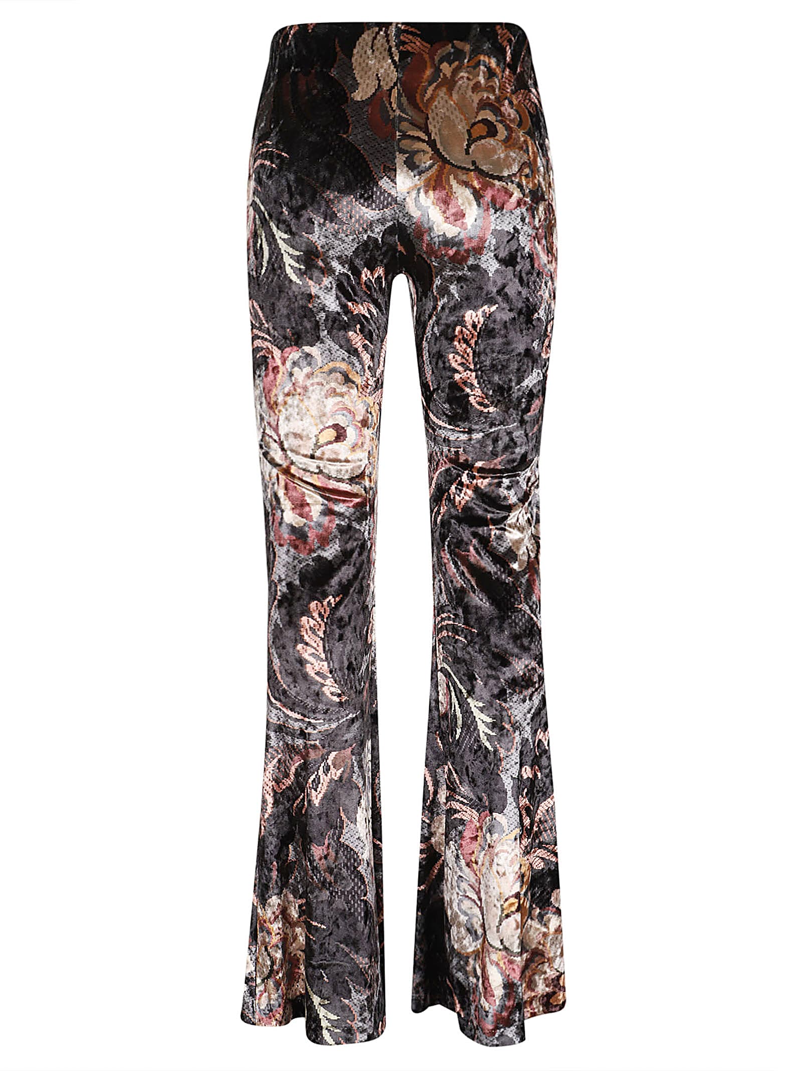 Shop Etro Pant In Grigio Fantasia