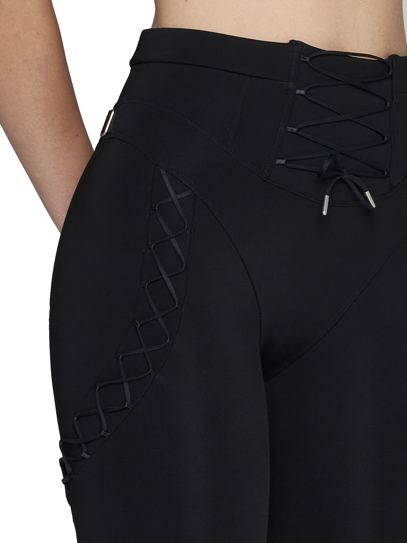 Off-white Off White Corporate Tailoring Pants In Black White