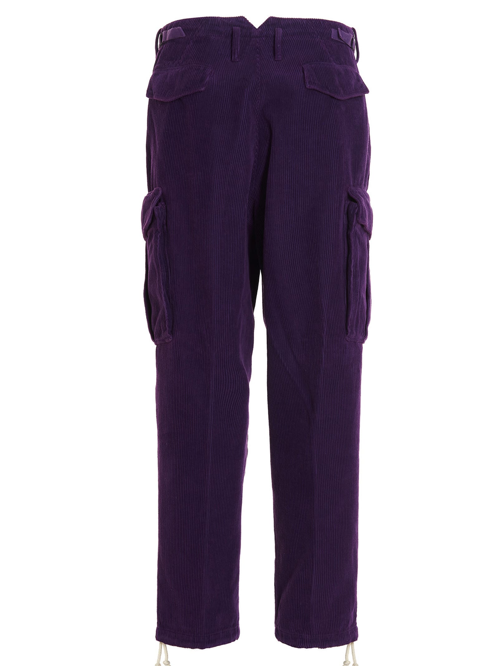 Shop Cellar Door Cargo C Trousers In Purple