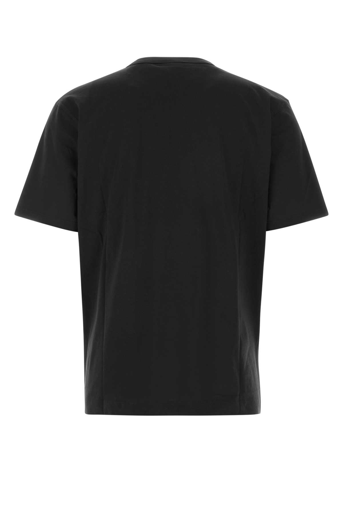 Shop Dries Van Noten Black Cotton Heer T-shirt