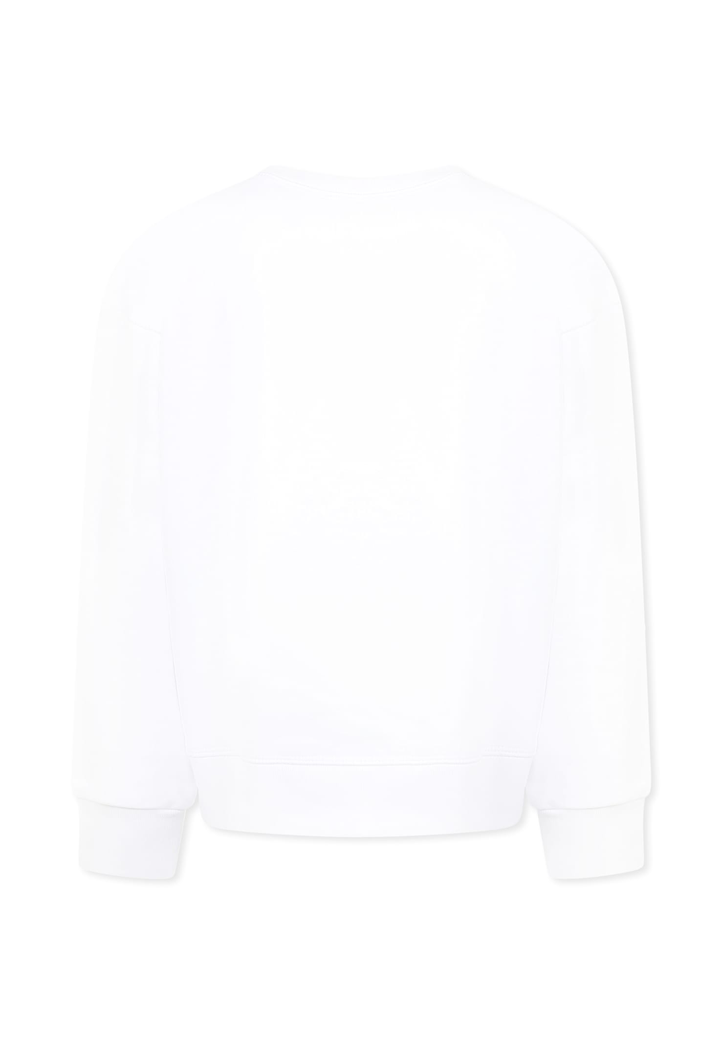 Dsquared2 Logo-print Sweatshirt In White