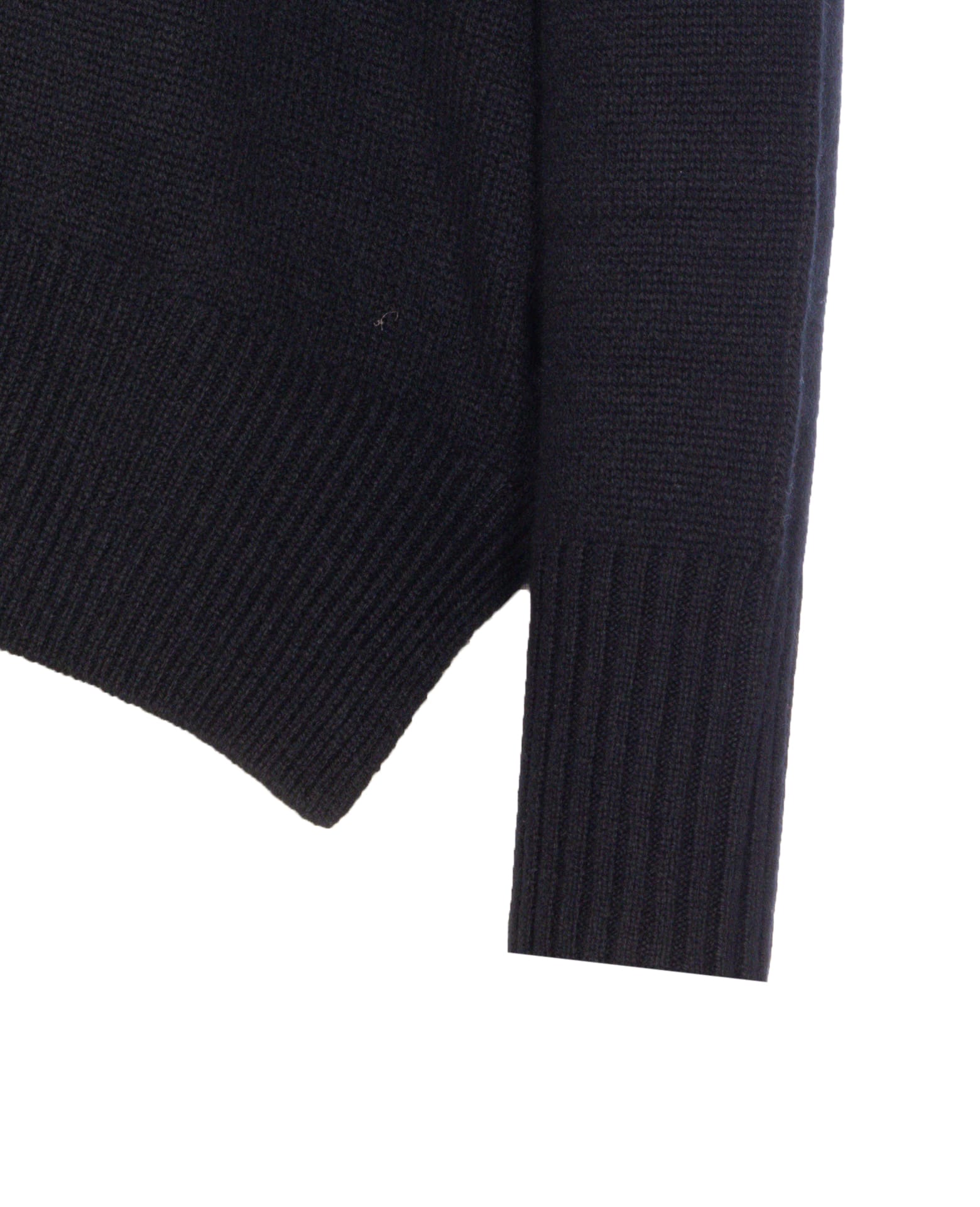 Allude Crew-neck Cashmere Sweater In Blue