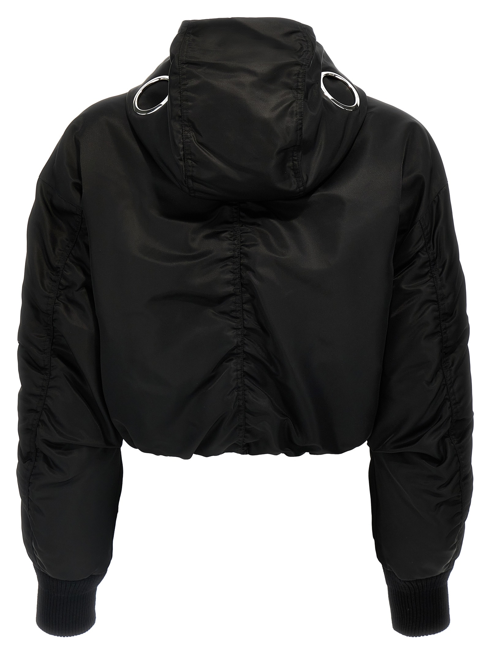 Moncler Genius Malek 6 Moncler Willow Smith Jacket With Logo Patch And Iconic Metal Detail In Black