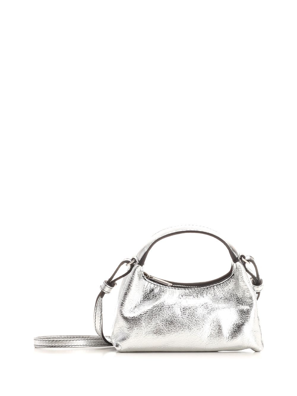 Shop Off-white Arcade Mini Bag In Silver