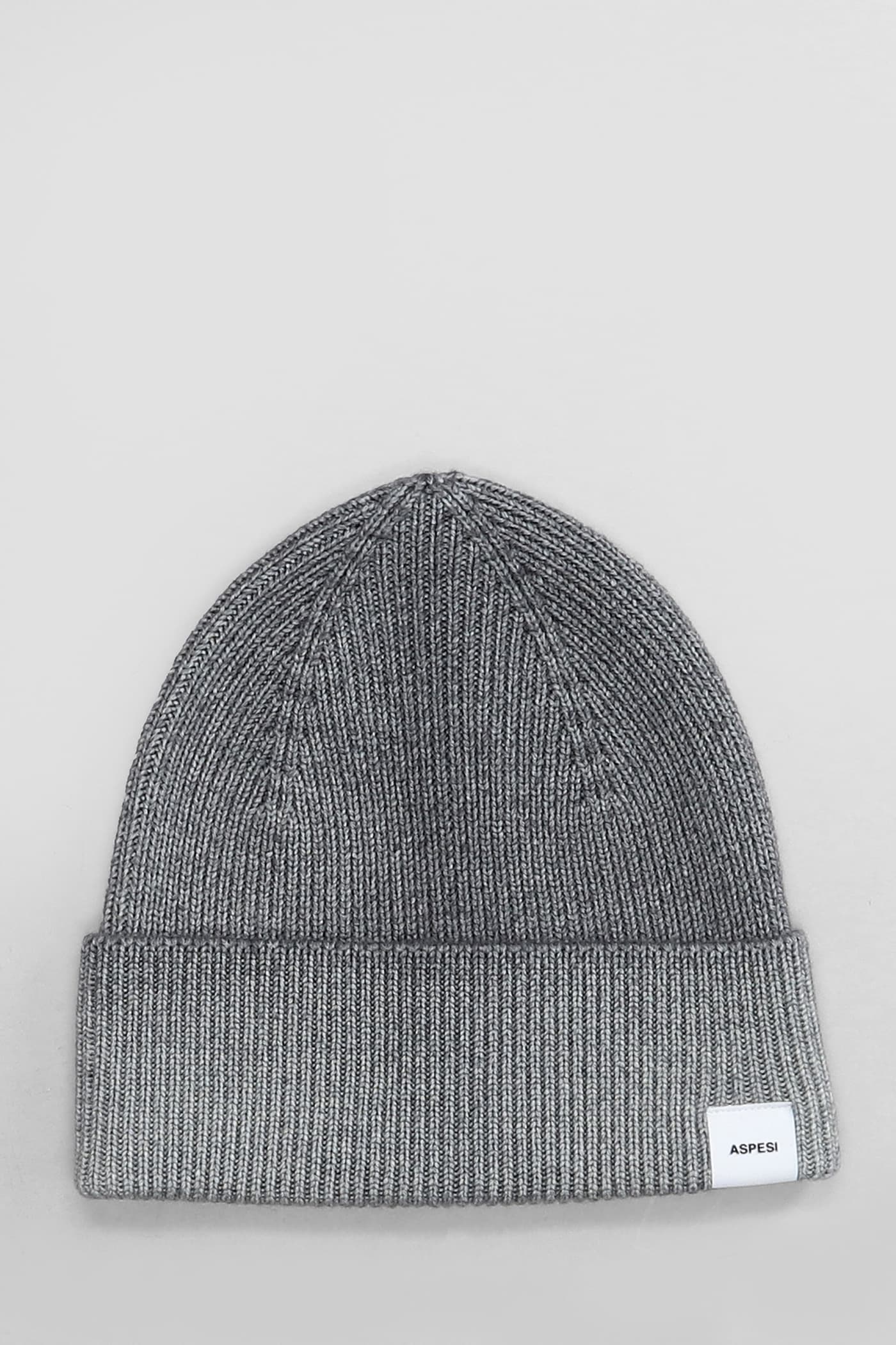 1c02 Hats In Grey Wool