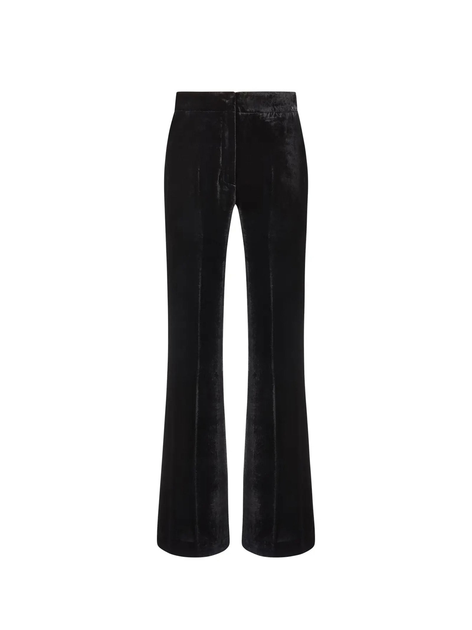 Parosh High-waisted Flared Trousers