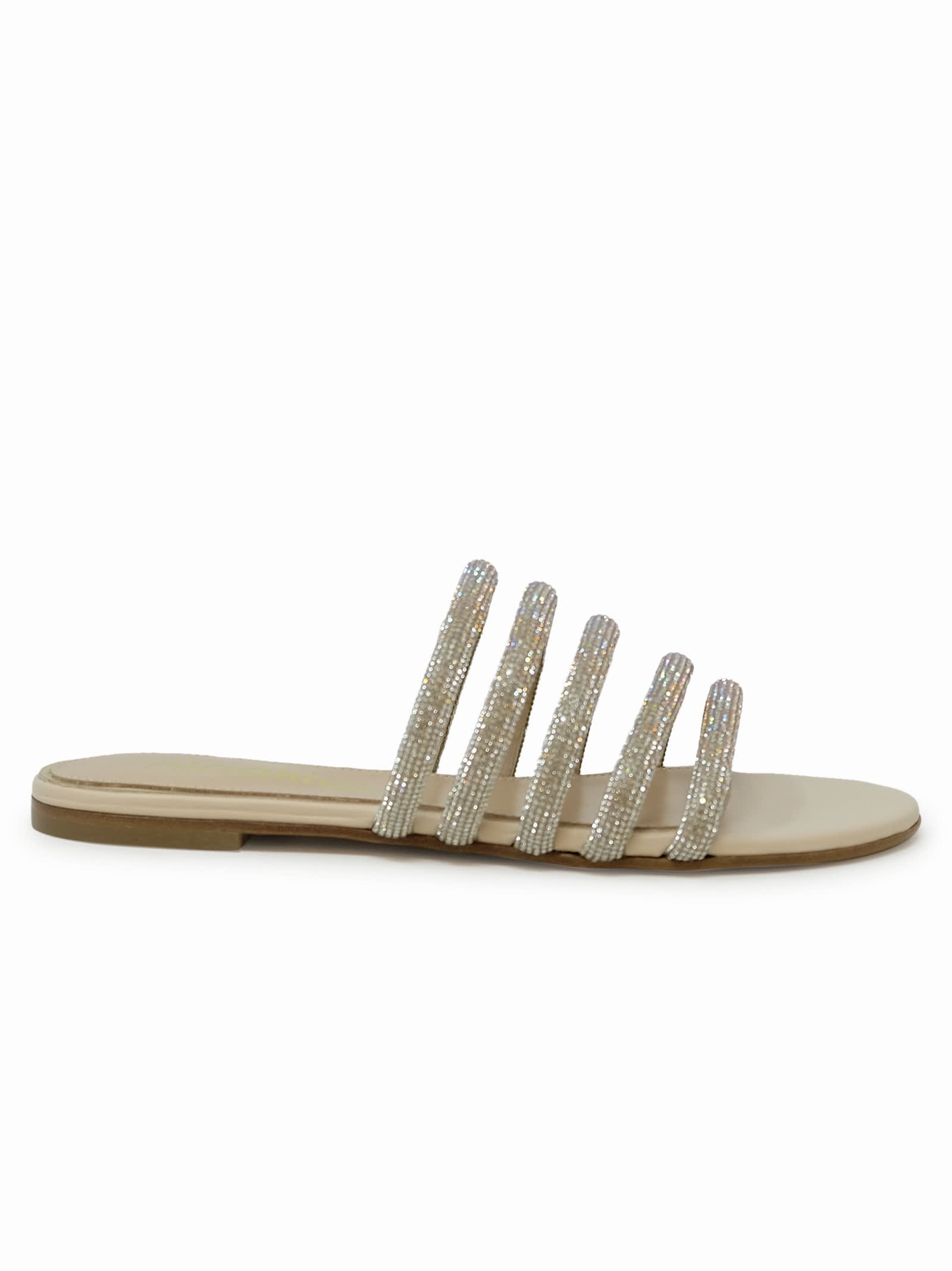 Leather Flat Sandal